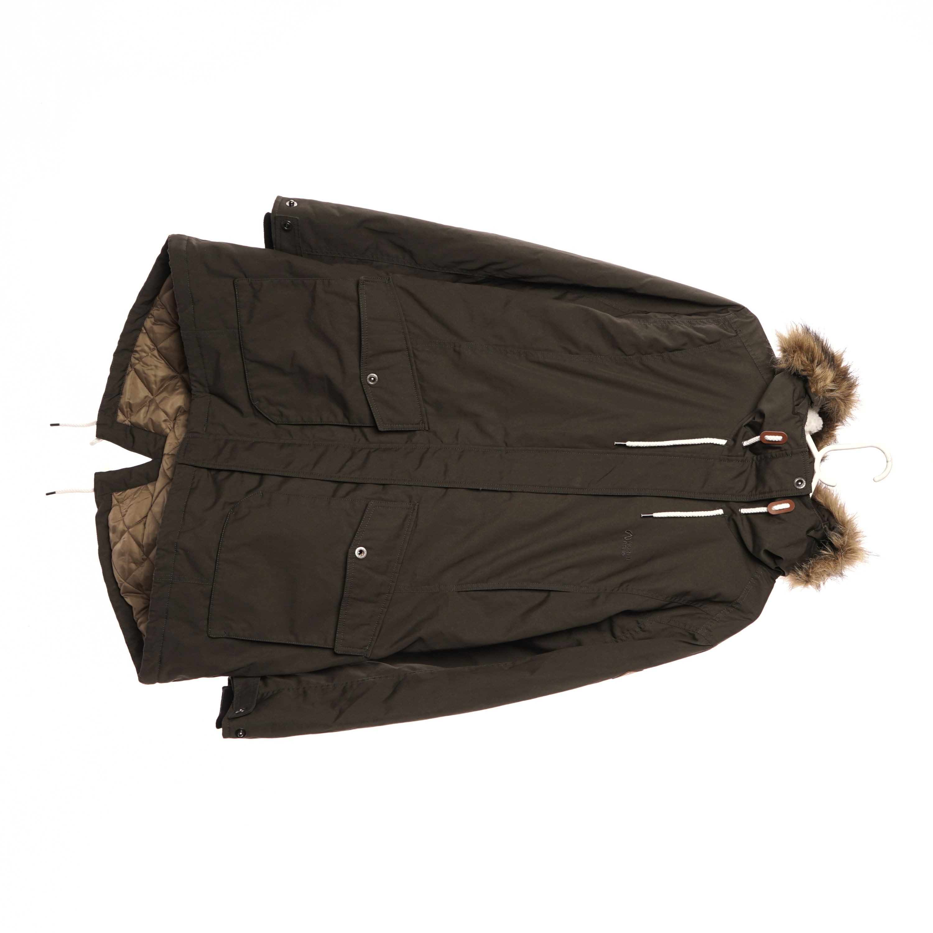 North Bend Outdoorjacke North Bend Sandy Parka Damen Größe 46 6004 Olive -