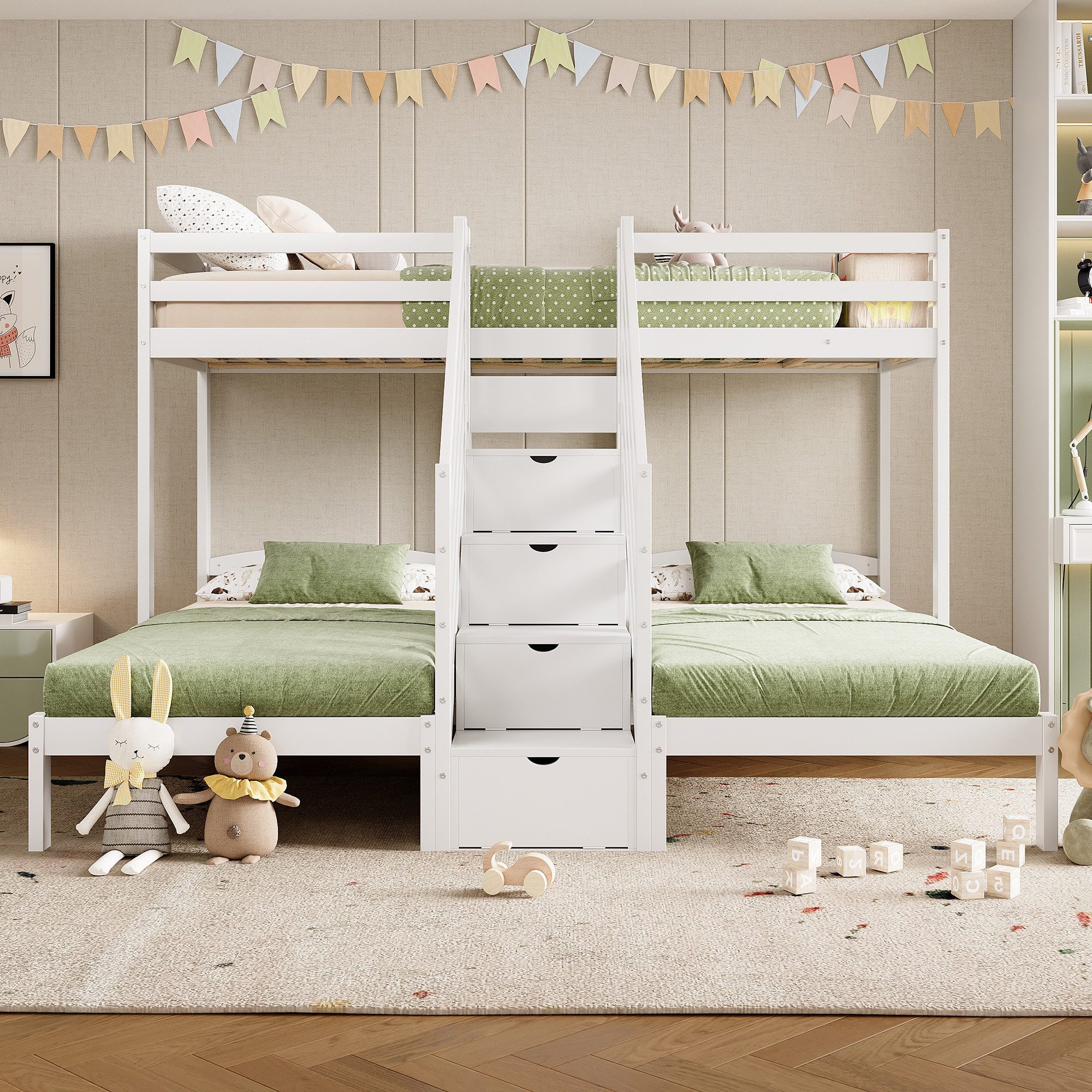 HAUSS SPOLE Etagenbett 90x200cm, 3 Betten, günstig online kaufen