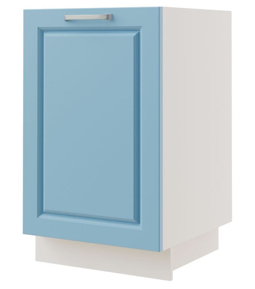 Feldmann-Wohnen Unterschrank Pescara (Pescara, 1-St) 50cm Front- und Korpusfarbe wählbar 1-türig