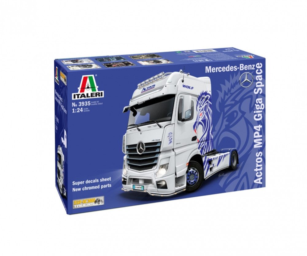 Italeri Modellbausatz Italeri 1:24 M-B Actros MP4 Show GigaSpace