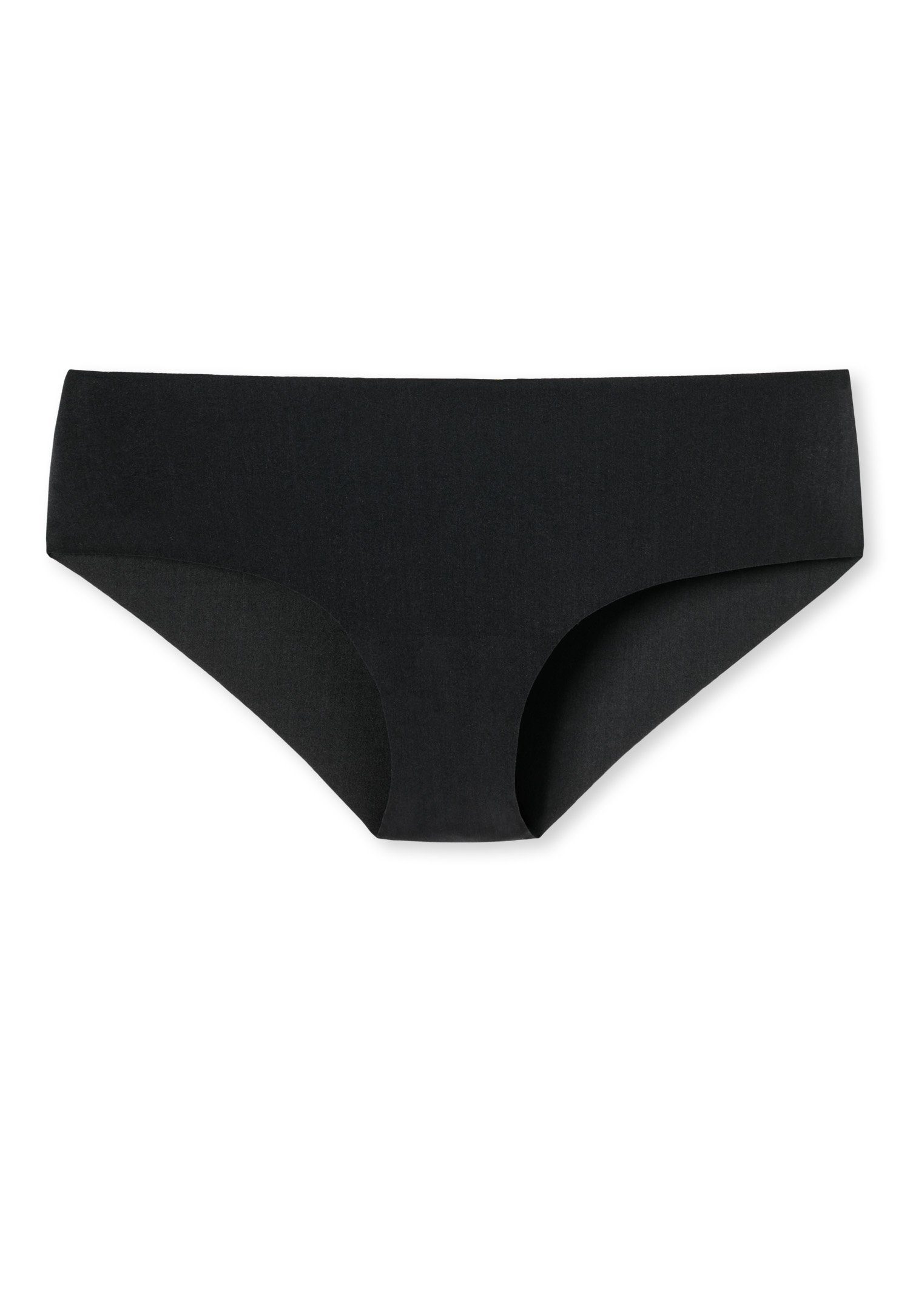 nahtlos Schiesser Slip Unterhose störende (Set, Damen Seamless schwarz ohne Panty/Shorts/Pants Nähte Set) 1-St.,