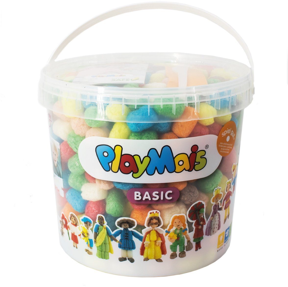 PlayMais Kreativset Bastel Kreativität Classic BASIC 500 ab 3 Jahren 160026