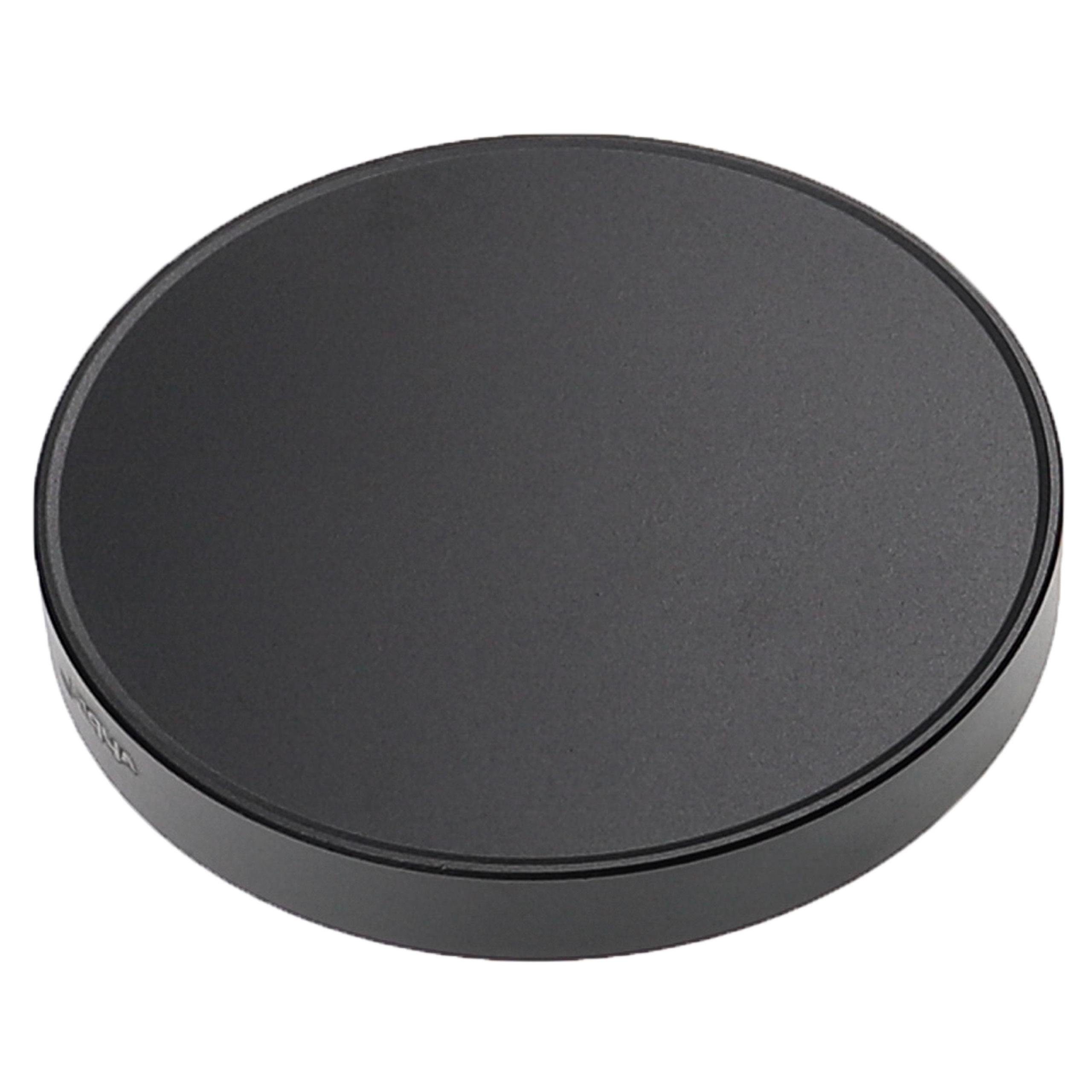 Tapa De Objetivo Vhbw De 95mm, Compatible Con Anillos De Rosca Y Cajas Matte, En Aluminio Negro Mate, Ligera Y Protectora
