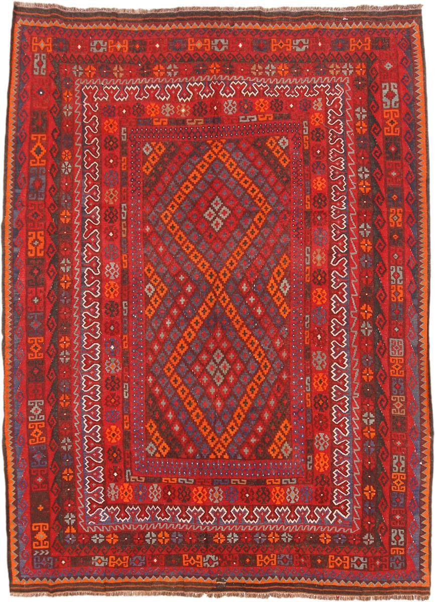 Orientteppich Kelim Afghan Antik 220x300 Handgewebter Orientteppich, Nain Trading, rechteckig, Höhe: 3 mm