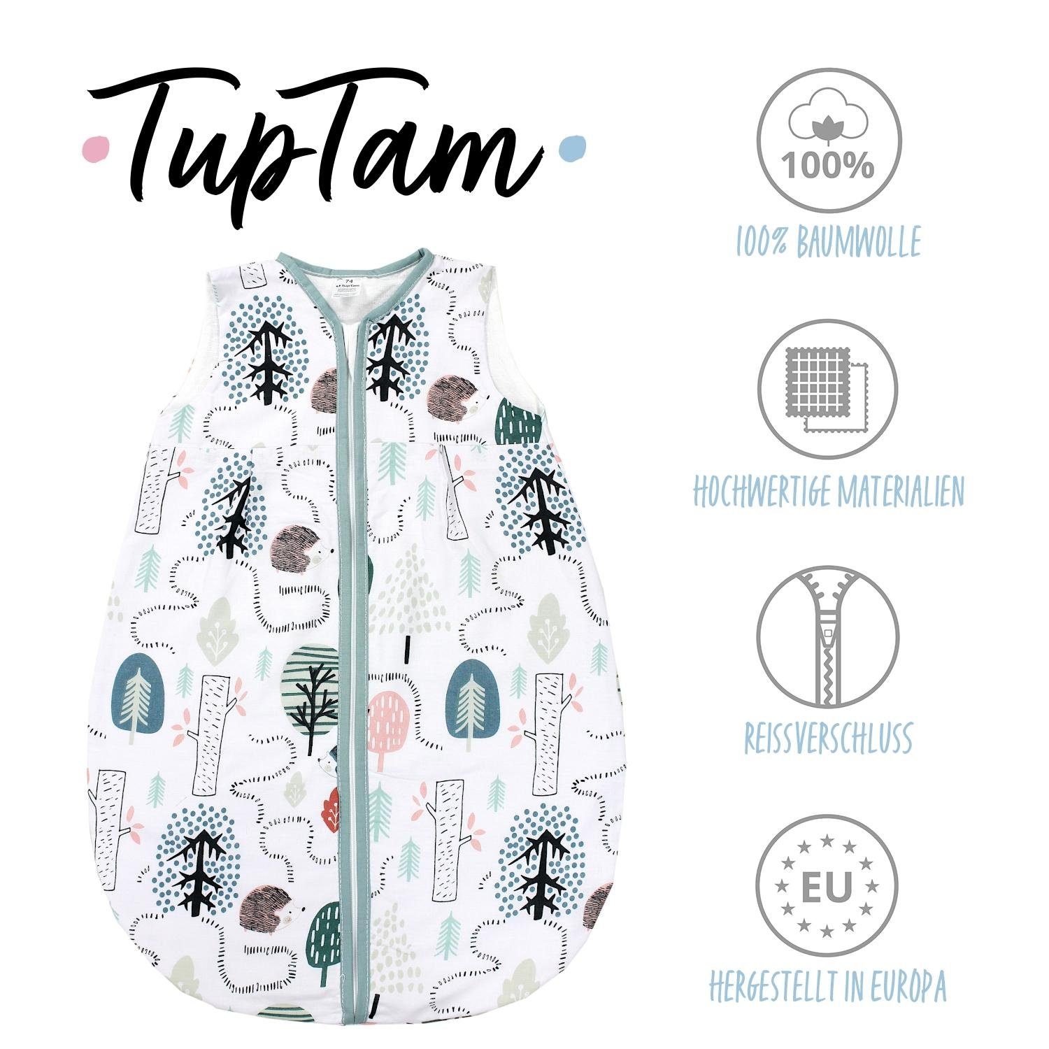 TupTam Schlafoverall ärmellos und unwattiert 0.5 TOG