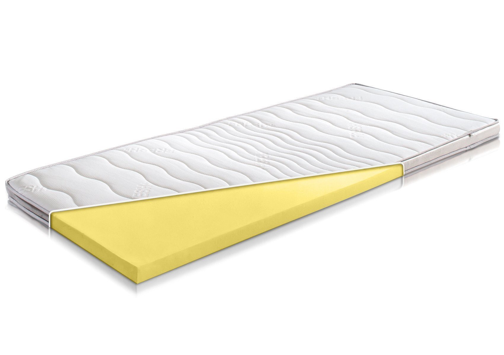 MeineMatratze24, Topper ViscoPur Visko Topper, 7 cm hoch, Weltmeister in Anpassungsfähigkeit