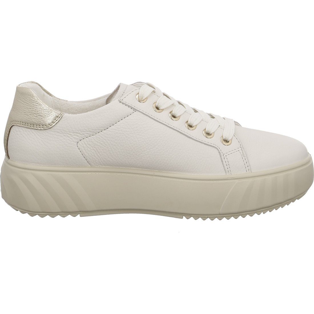 Ara Ara Sneaker offwhite Monaco Schuhe, Leder Sneaker - 050821 Damen