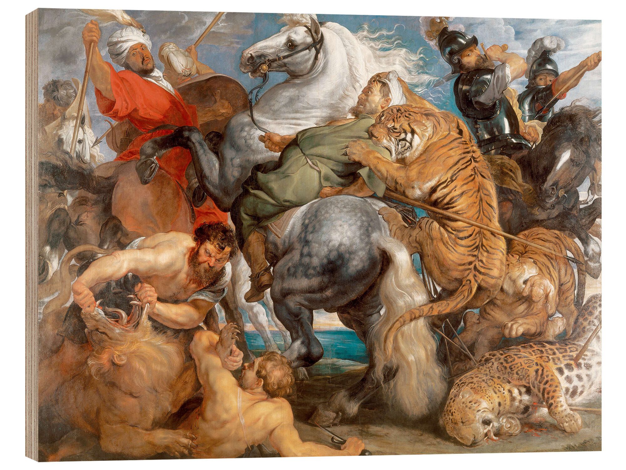 Holzbild Peter Paul Rubens