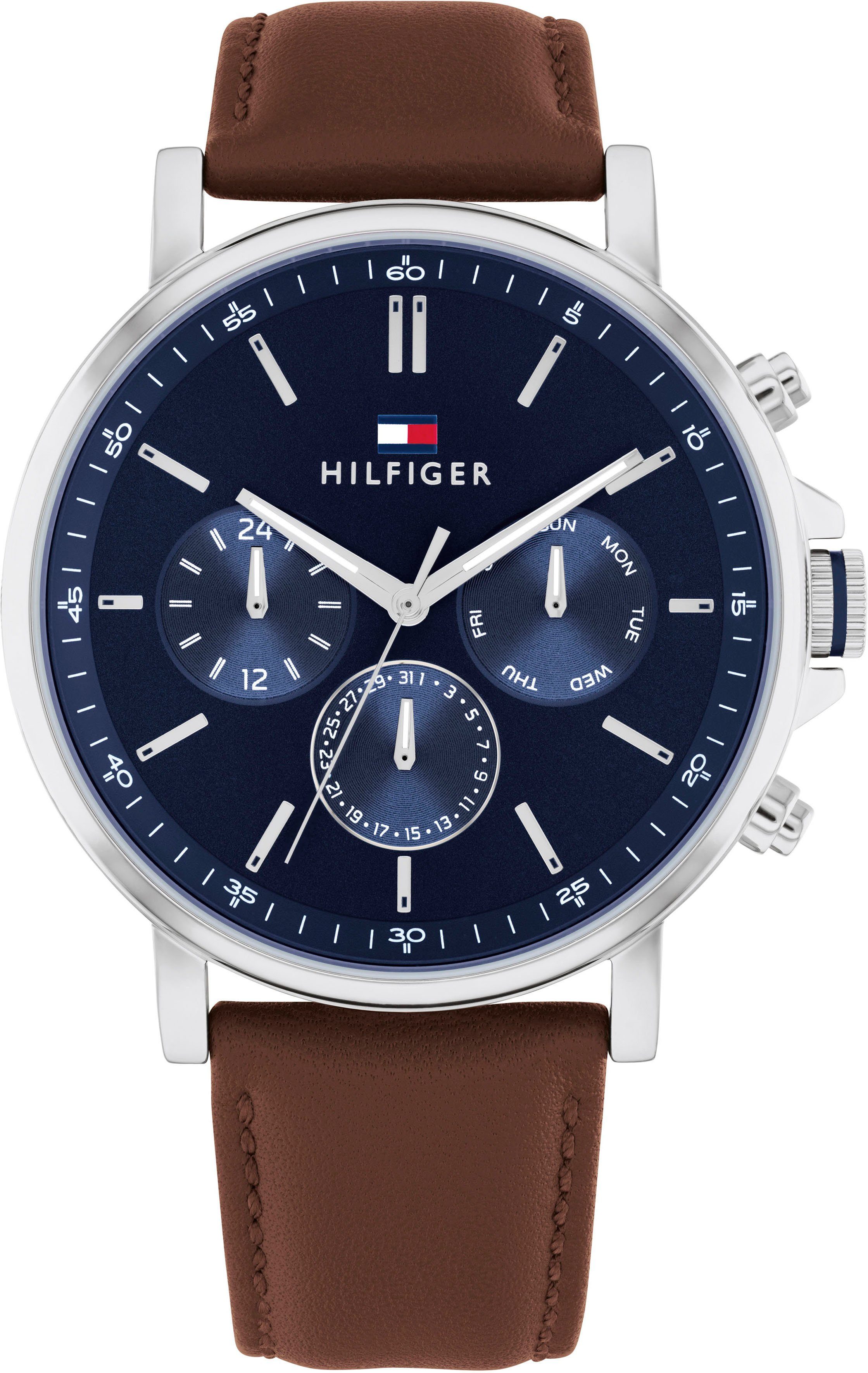 Tommy Hilfiger Multifunktionsuhr TYSON 1710585, Quarzuhr, Armbanduhr, Herre günstig online kaufen