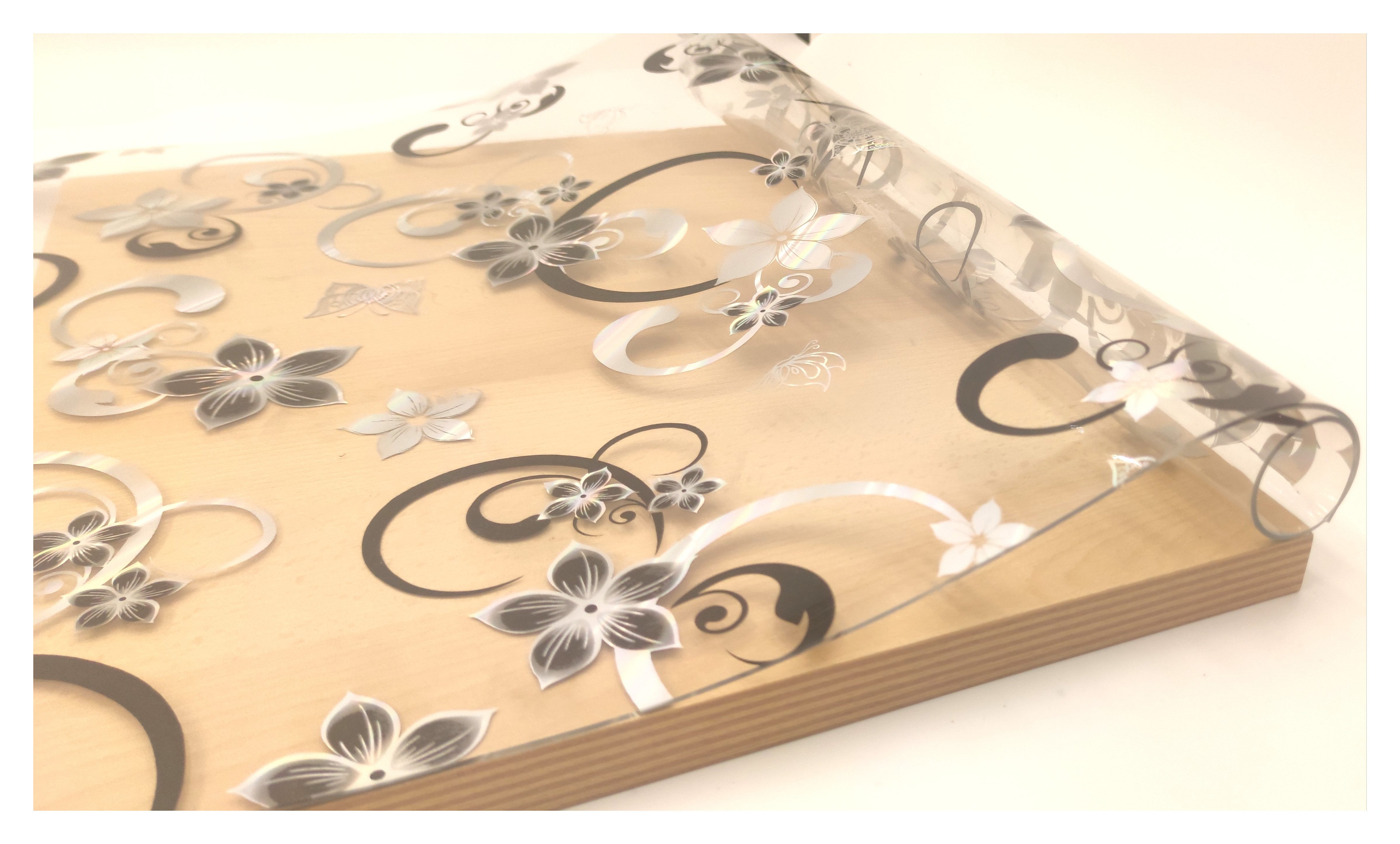 Jirex Trading Company Tischdecke Tischfolie*Tischdecke*PVC*Tischschutz* 2 m günstig online kaufen