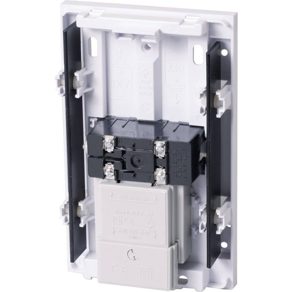 Heidemann Türgong Zweiklang-Gong Tebas mit Trafo 70012, Weiß