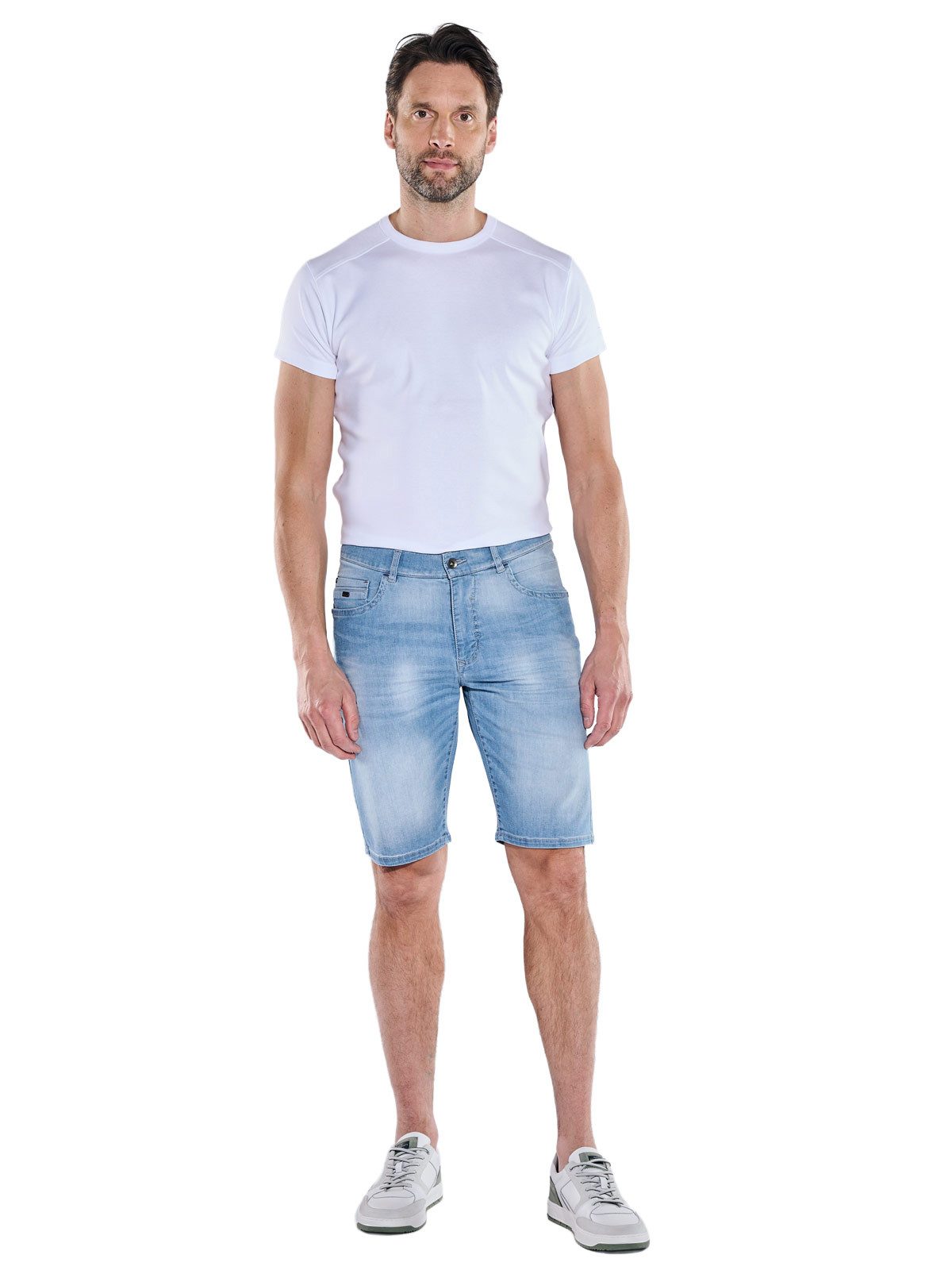 Engbers Jeansshorts Herren Shorts, Hellblau