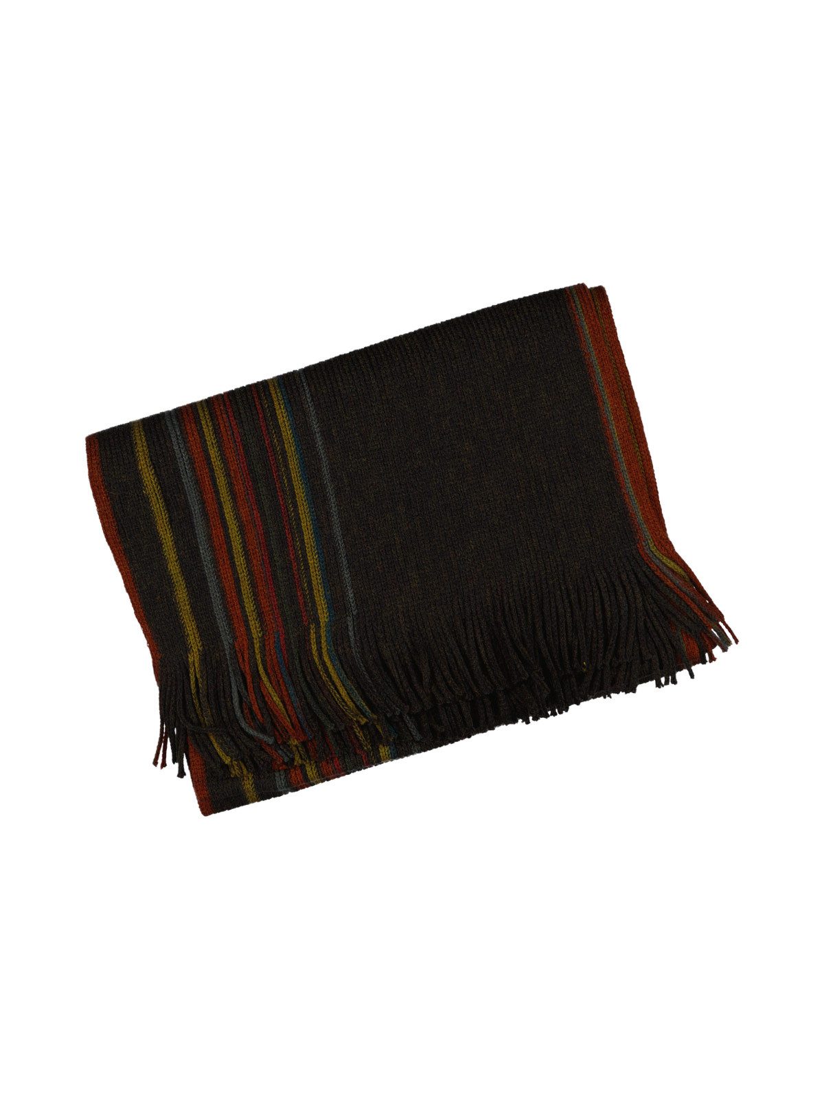 Engbers Strickschal Herren Strickschlal mit Fransen, Mehrfarbig günstig online kaufen