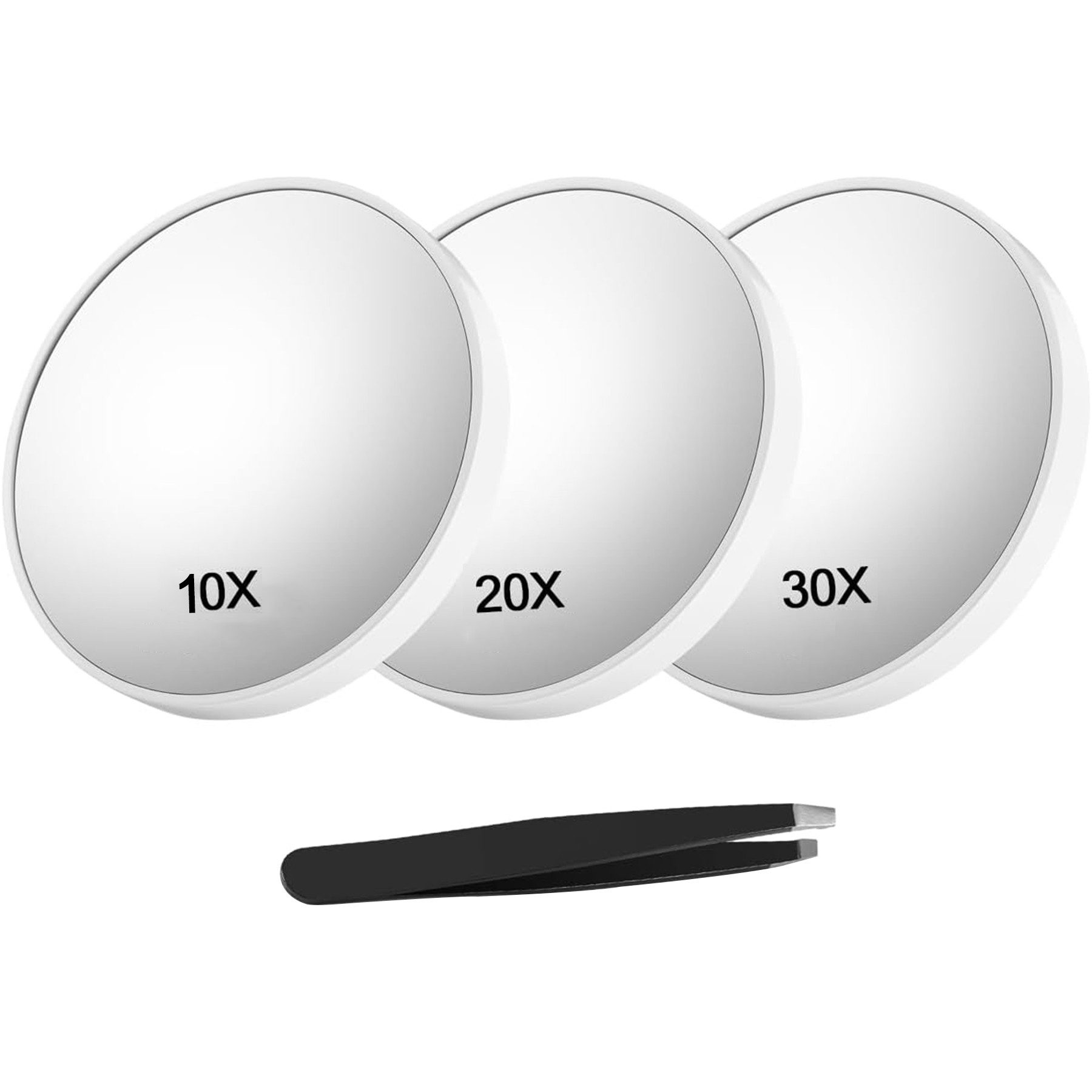 Senmudi Kosmetikspiegel Vergrößerungsspiegel Mit Saugnapf, 3 Stück 10X 20X günstig online kaufen