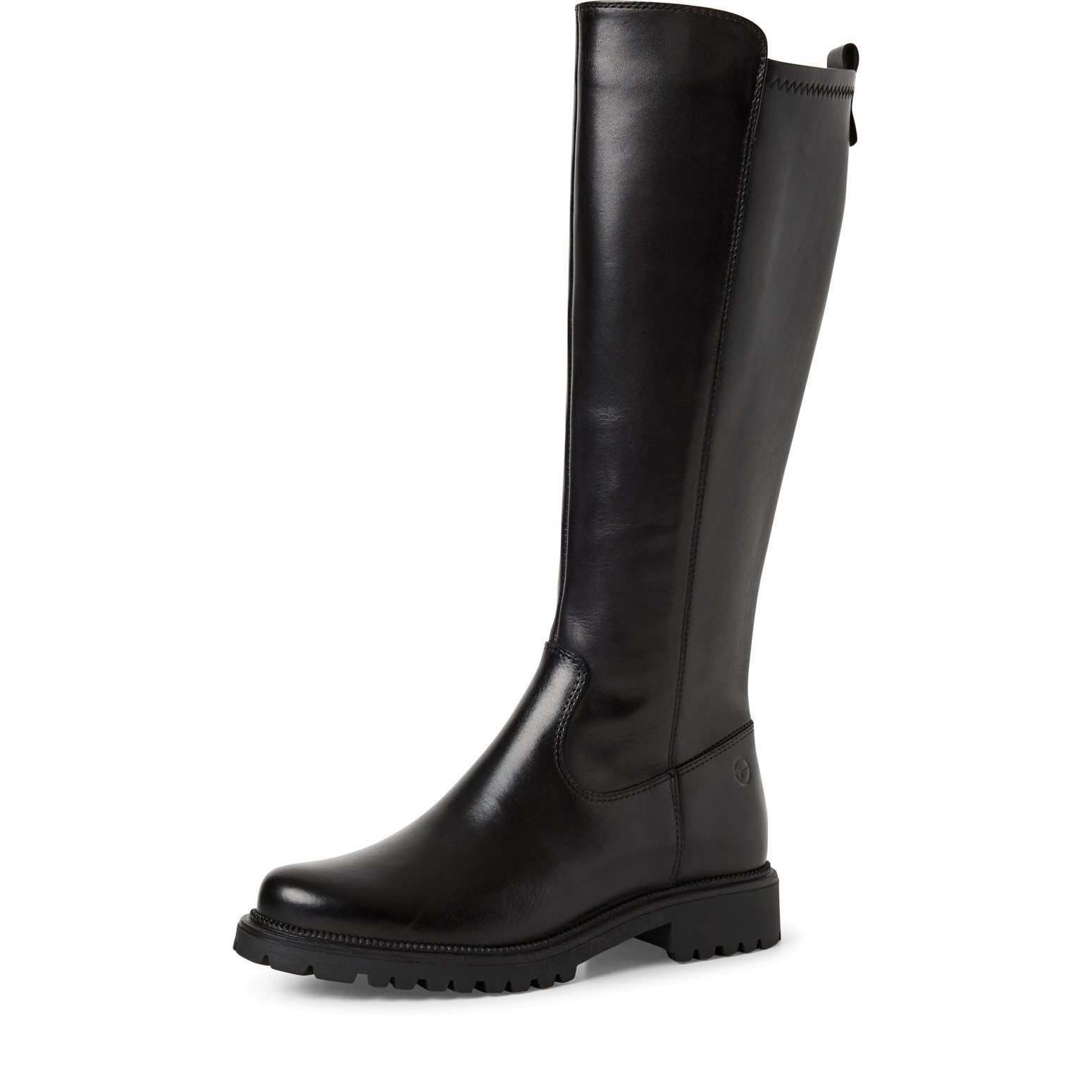 Tamaris Stiefel, Blockabsatz, Langschaftstiefel mit Stetchfunktion günstig online kaufen