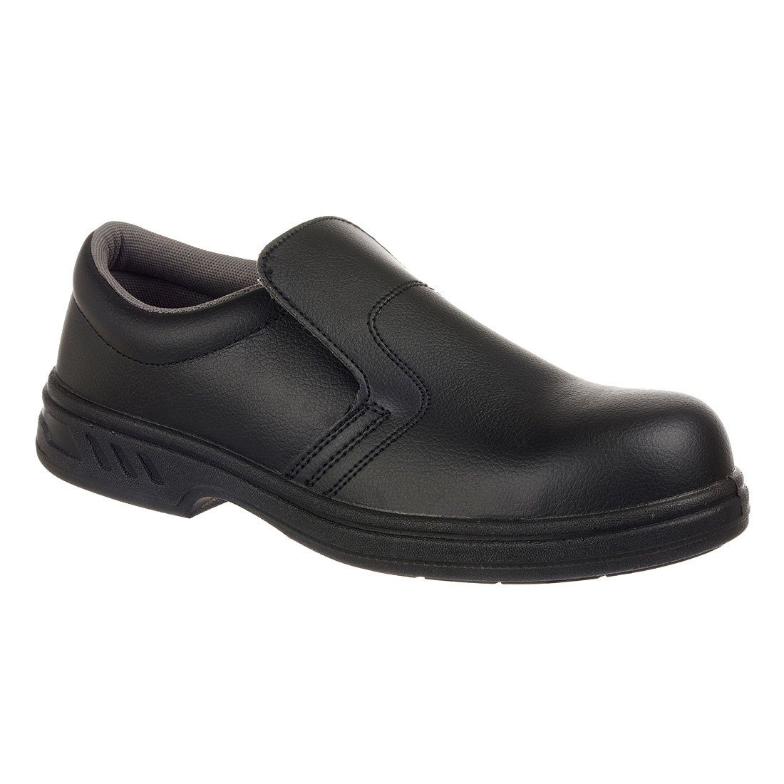 Portwest Sicherheitsschuhe FW81 schwarz mit Stahlkappe Sicherheitsschuh Sohle selbstreinigend