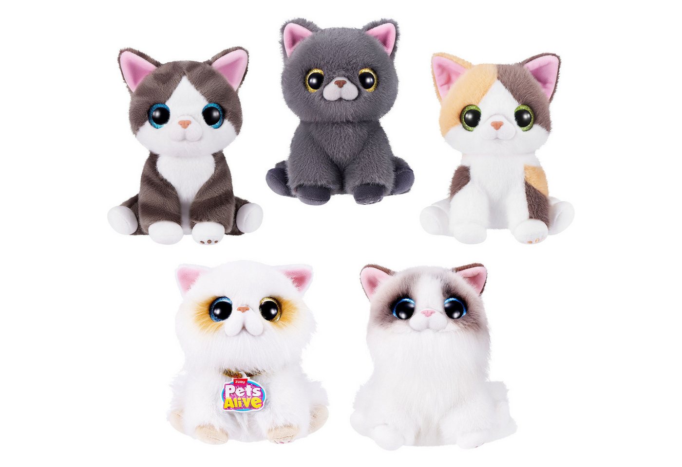 ZURU Kuscheltier ZURU Pets Alive - Smitten Kittens Serie 2