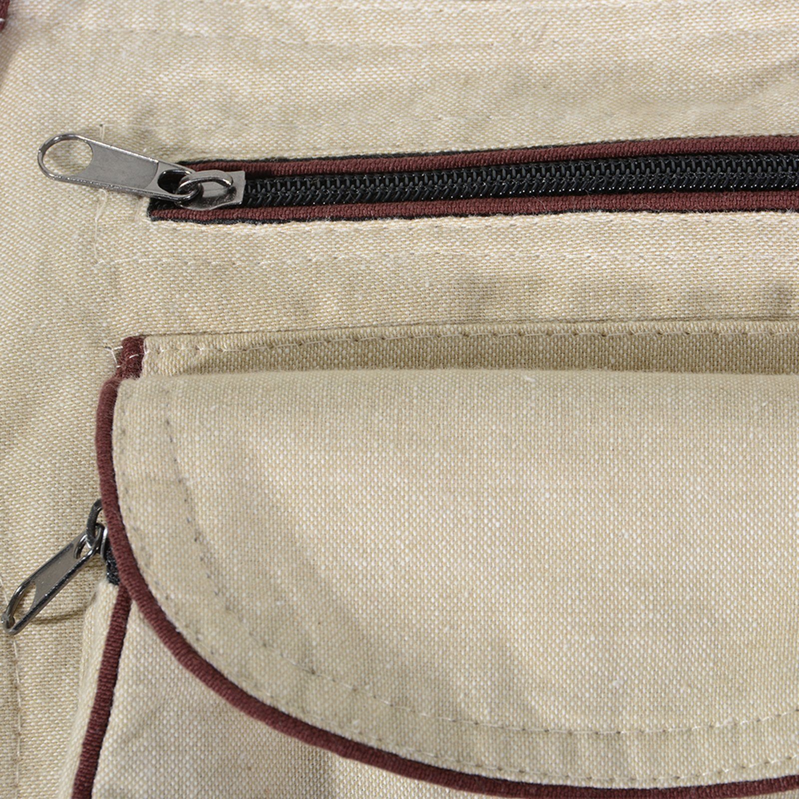 KUNST UND MAGIE Bauchtasche Doppel Bauchtasche Sidebag Gürteltasche Festival Hippie Hüfttasche – Bild 3 von 5