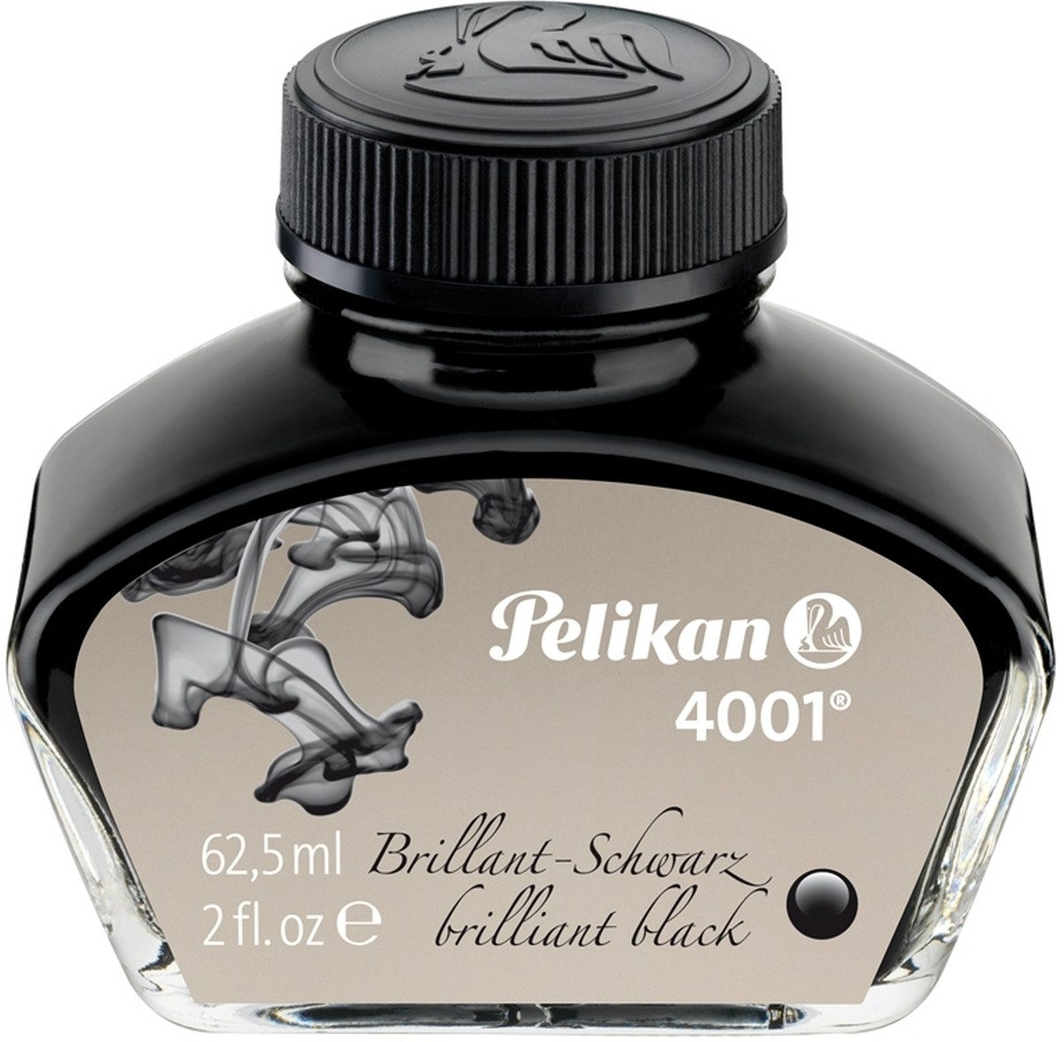 Pelikan Füllhalter Tinte 4001 brilliant-schwarz 62,5ml 76W