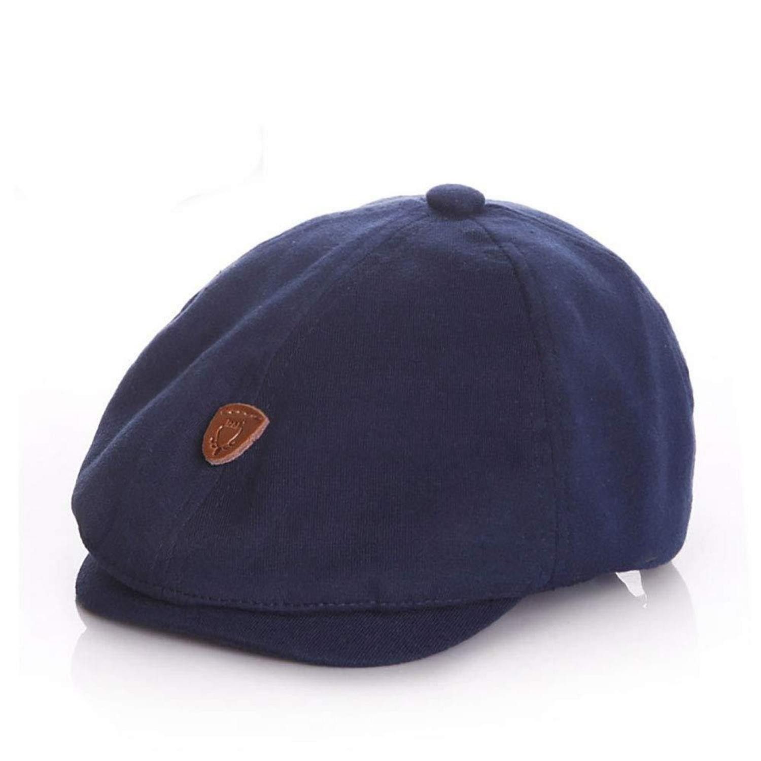 LuxusKollektion Schirmmütze Schirmmütze Baby Blau 48/50cm Baumwolle (1-St)
