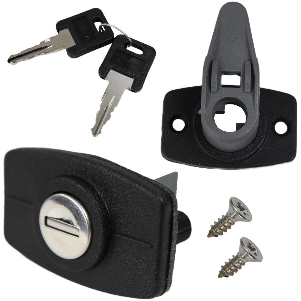 HABA B.V. Aufschraubschloss Ersatzschloss Schloss EDU Serviceklappe Staufach Stauklappe Wohnmobil