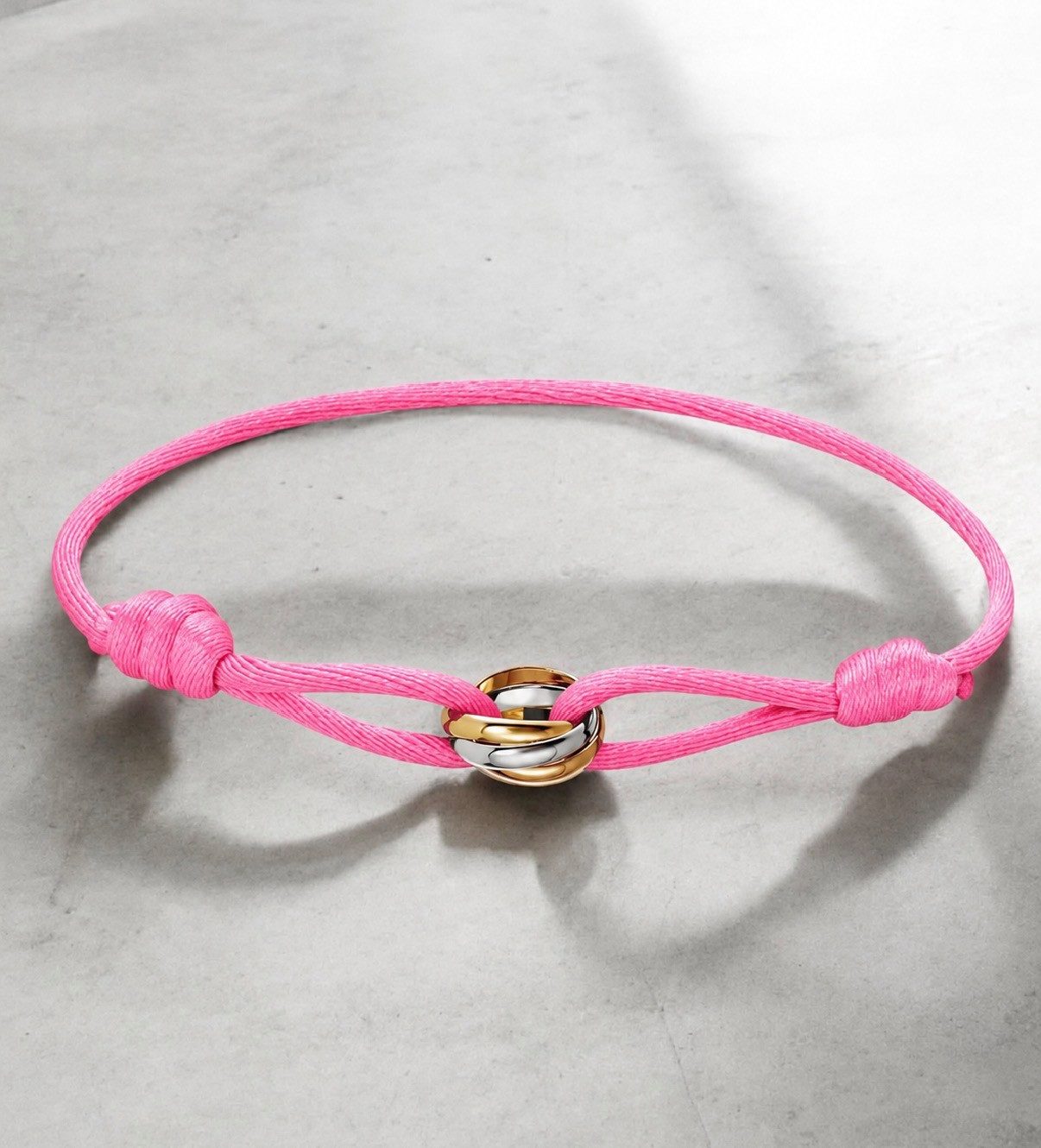 DC Jewelry Armband 925 Silber Tricolor Armband, Silberschmuck für Damen & Herren