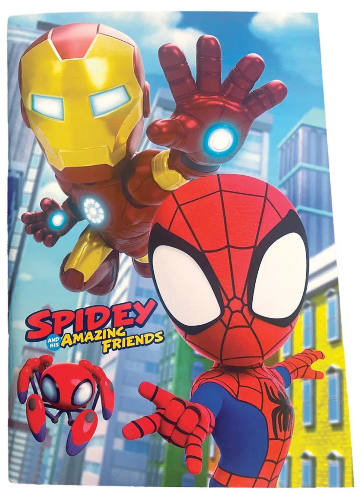Spiderman Kreativset Spiderman Spidey Friends B/5 liniertes Heft, 40 Blatt