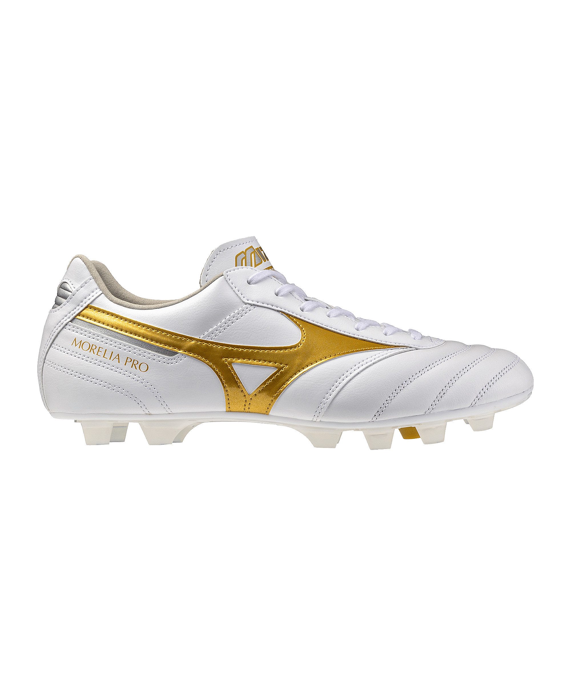 Mizuno Mizuno Morelia II Pro FG Bright Weiß Unisex Fußballschuh
