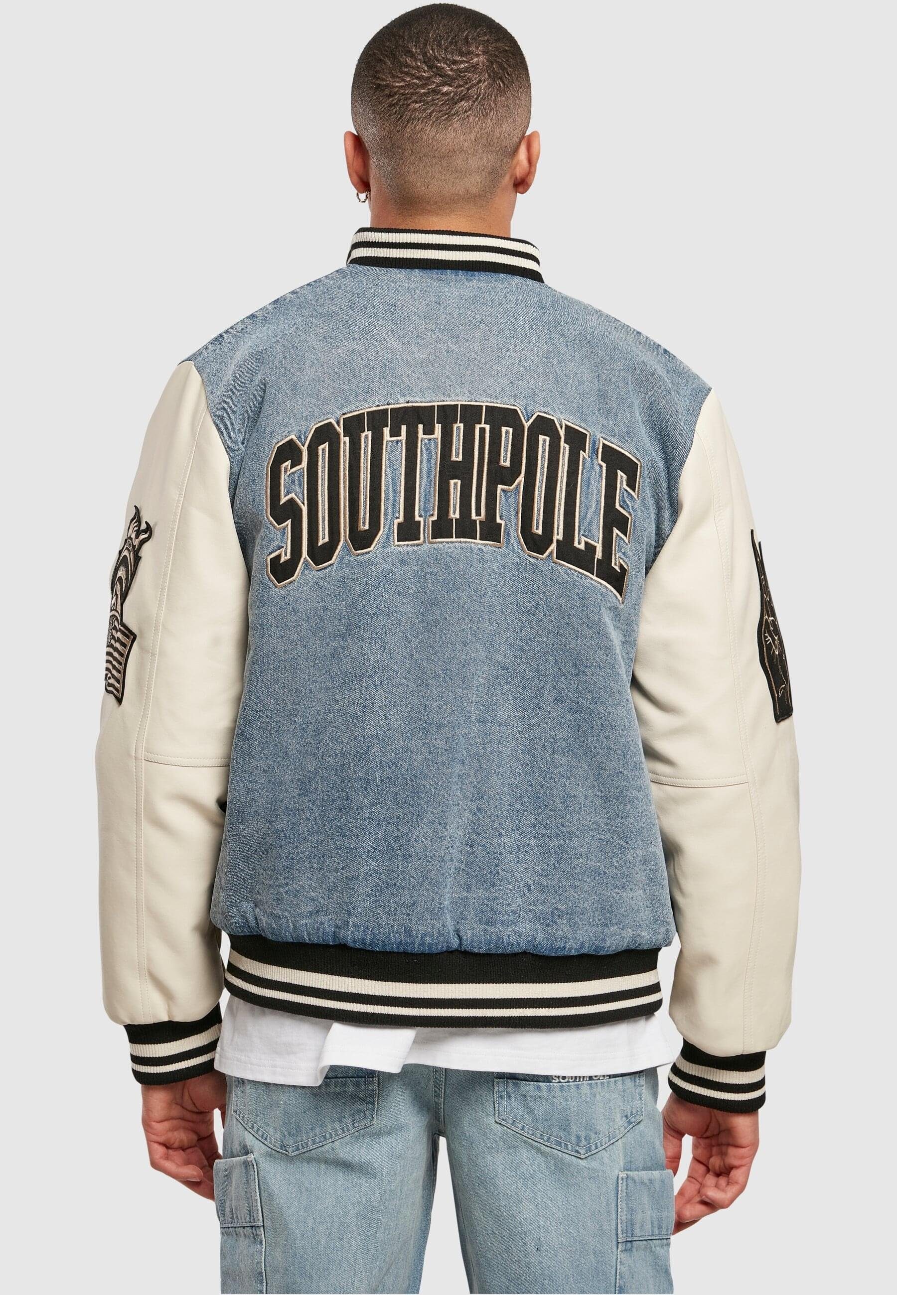 Southpole College Southpole Denim Jacket Collegejacke (1-St) Herren