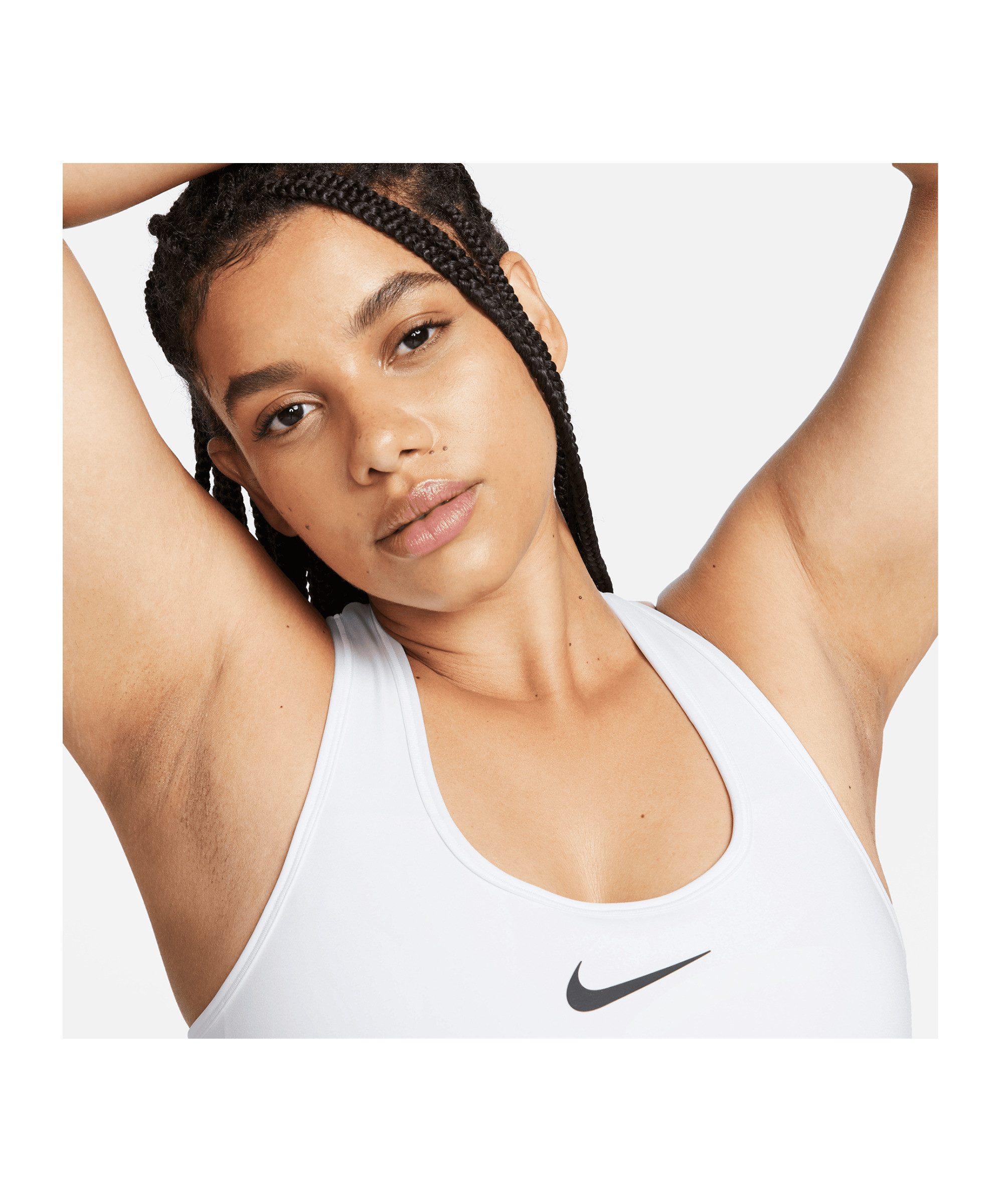 Nike Sport-BH Nike Performance Swoosh Sport-BH Damen default – Bild 3 von 4