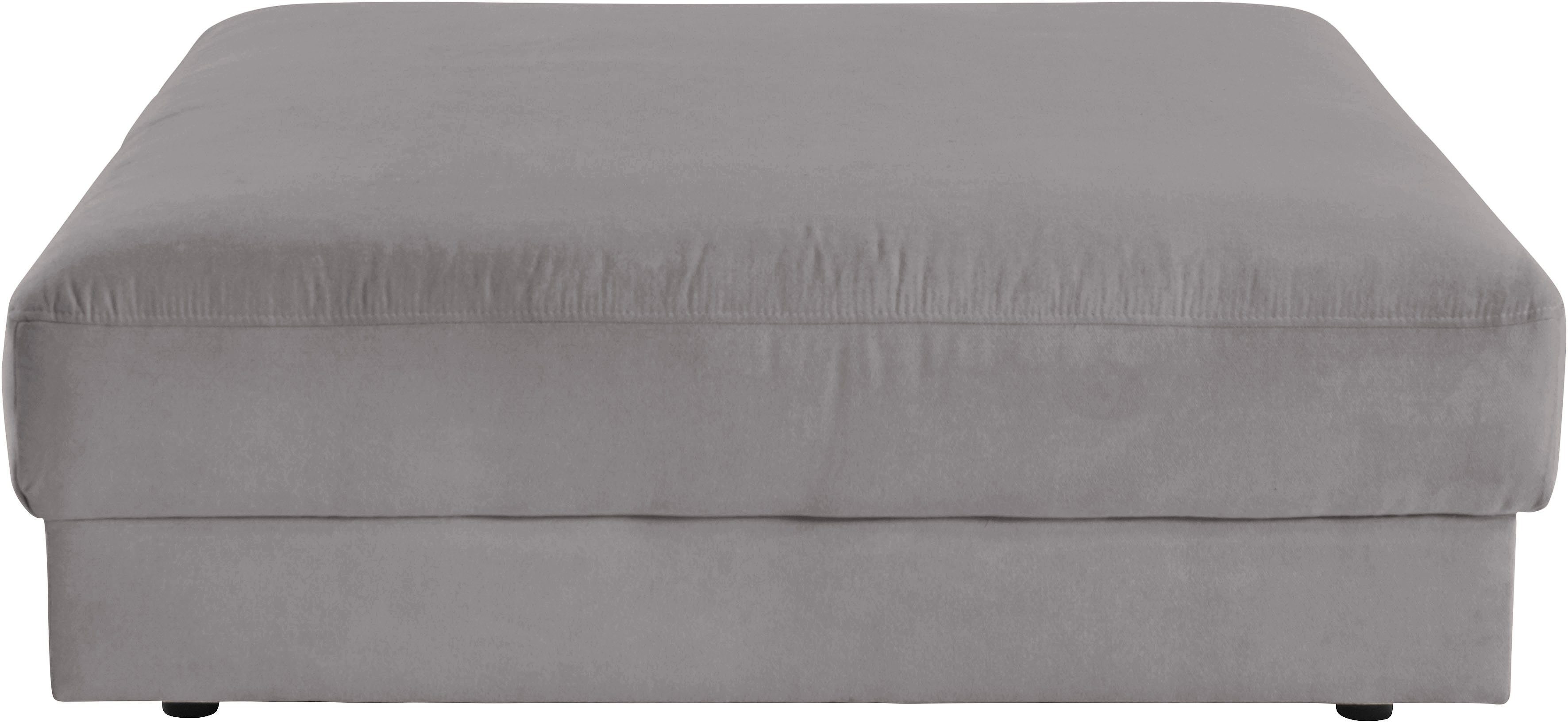 Home affaire Sofa-Mittelelement Bloomfield Mega Hocker in 2 Größen, passende Erweiterung zur Serie "Bloomfield", als Mittelelement passend