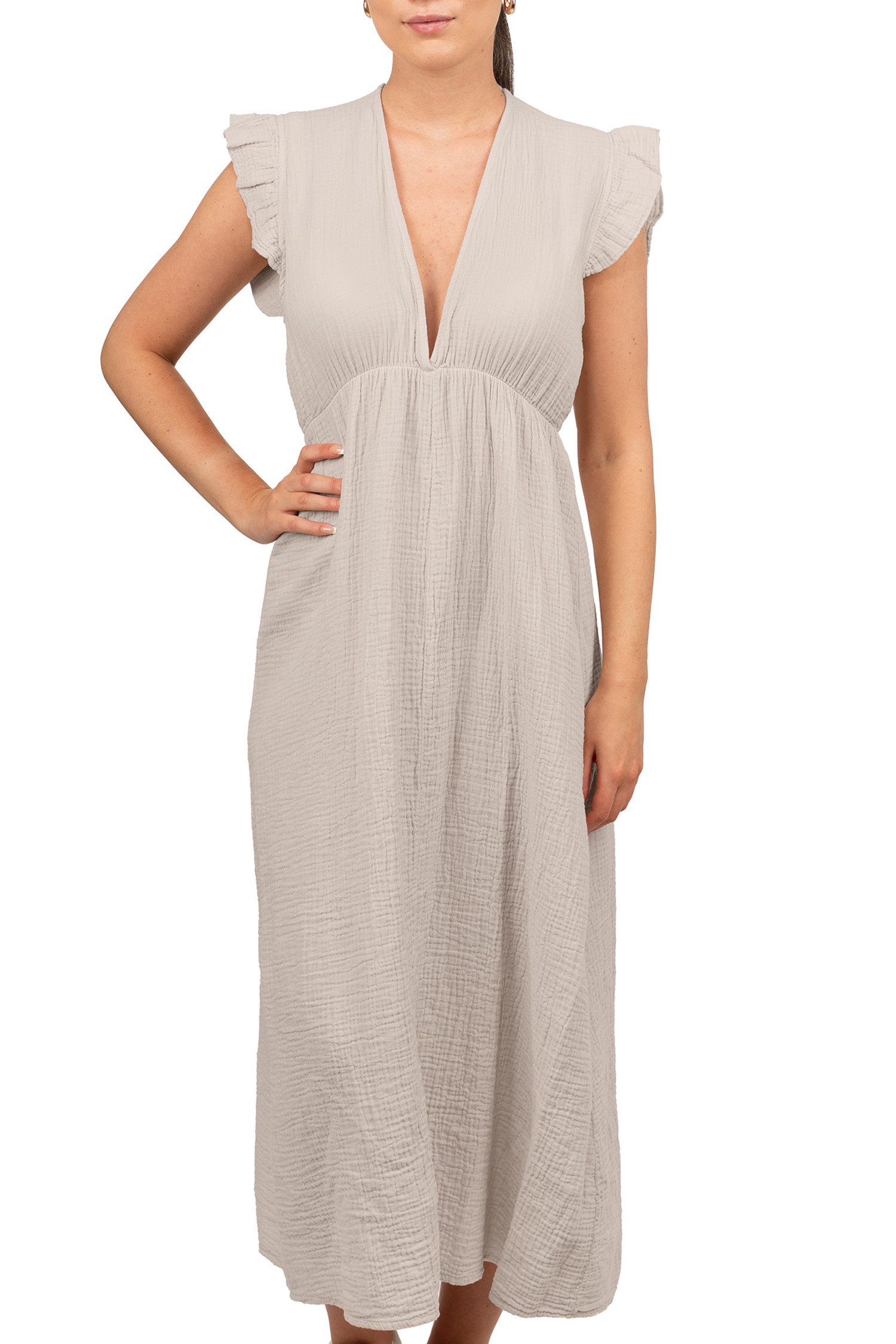Reichstadt Sommerkleid Musselin Sommerkleid 25RSW076 günstig online kaufen