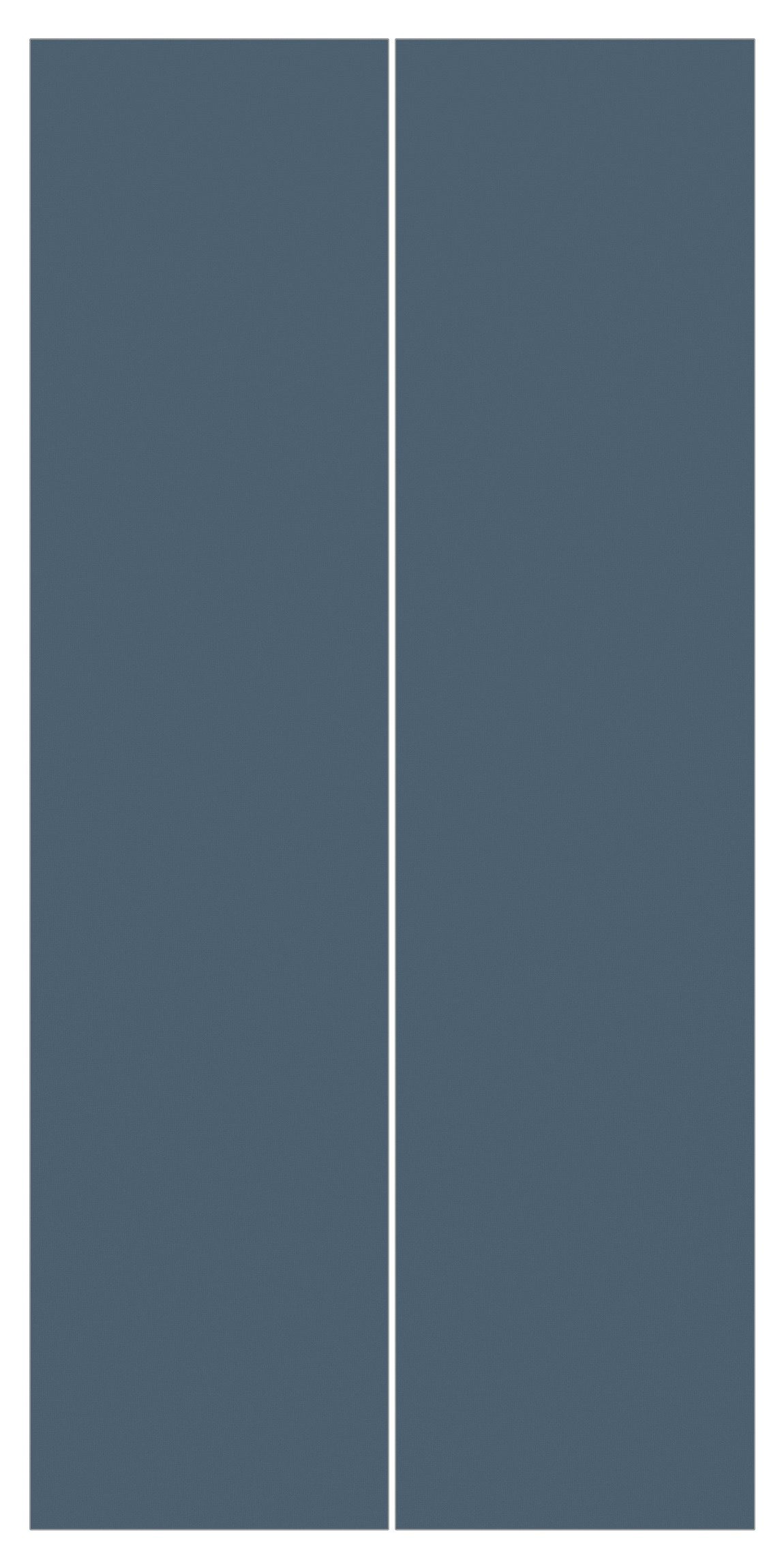 Bilderdepot24 Schiebegardine modern Flächenvorhang blickdicht Schieferblau, günstig online kaufen