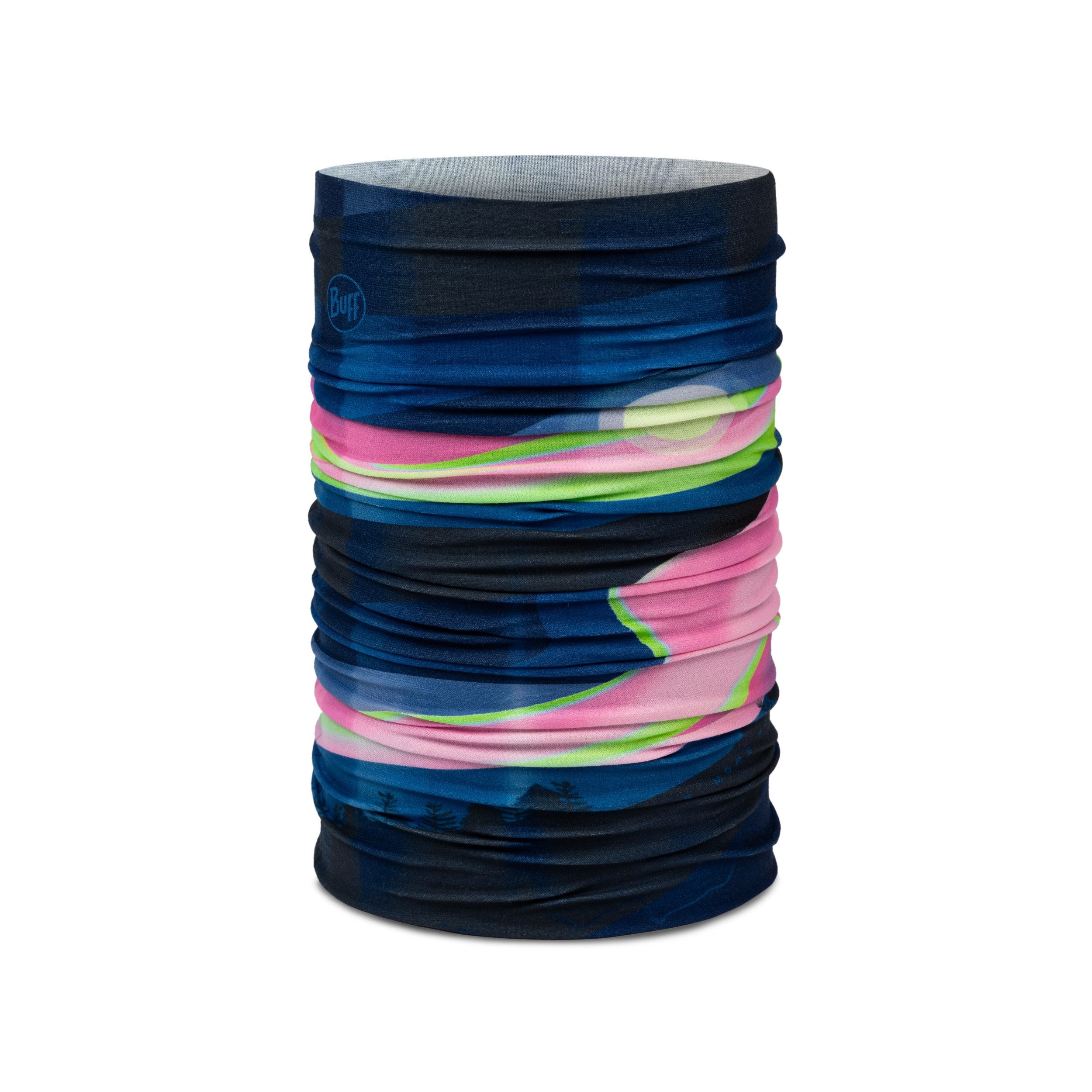 Buff Halstuch Original EcoStretch vielseitiges Funktions-/ Schlauchhalstuch dunkelbl