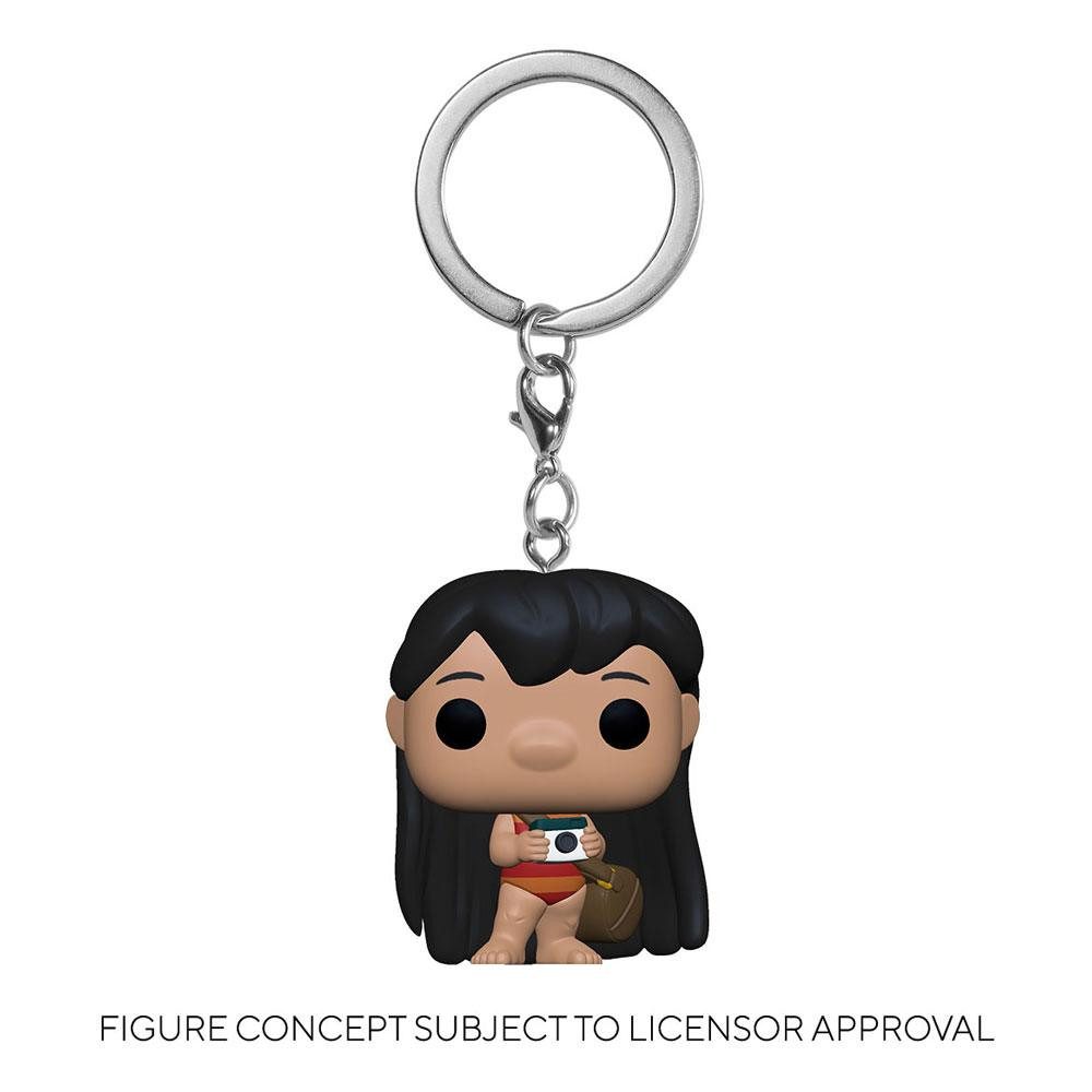 Schlüsselanhänger Funko POP Keychain - Lilo & Stitch - Lilo w/ Camera #55817