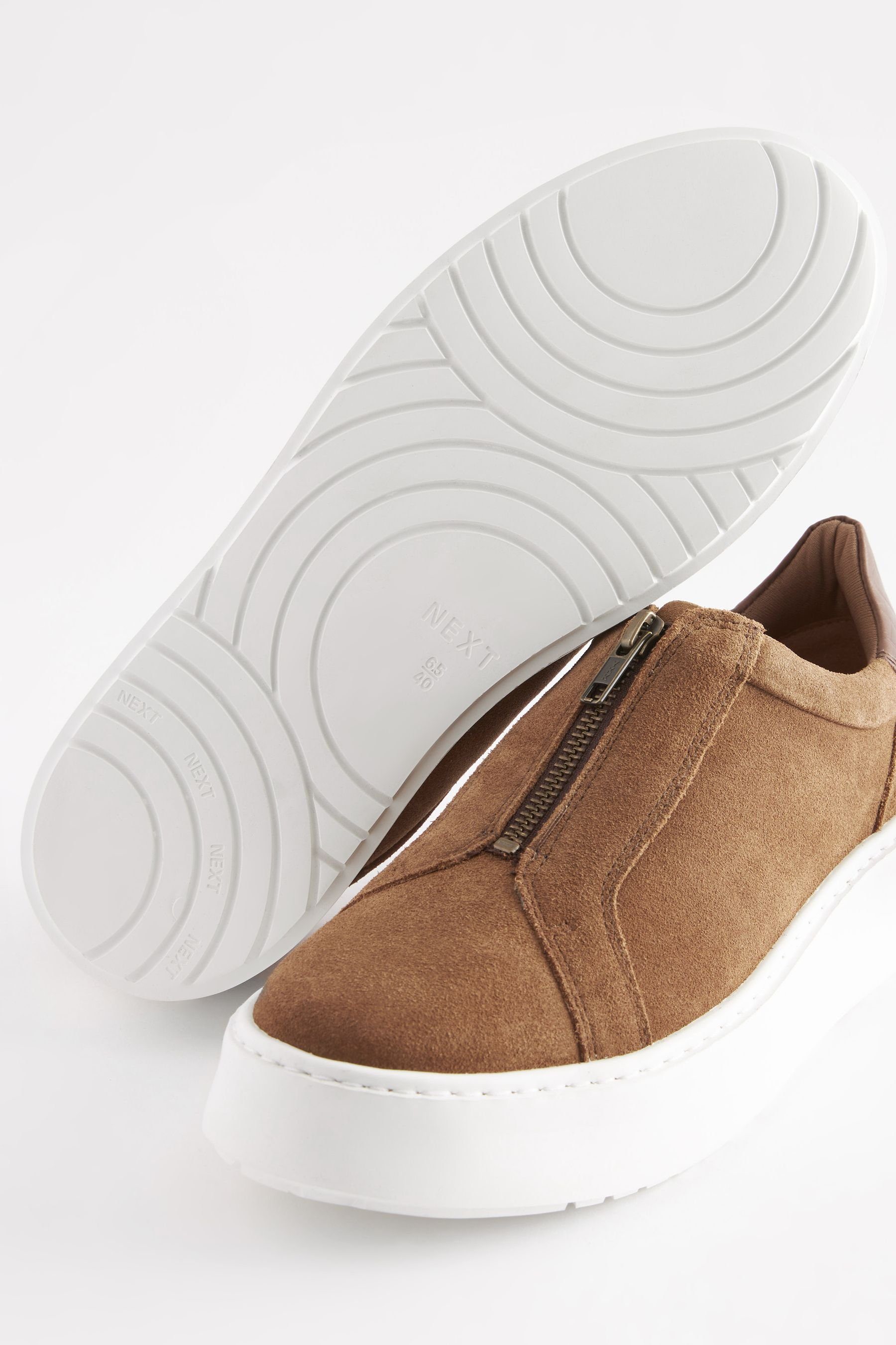 Next Brown Forever RV-Sneaker Sohle Comfort® Tan (1-tlg) Sneaker dicker mit