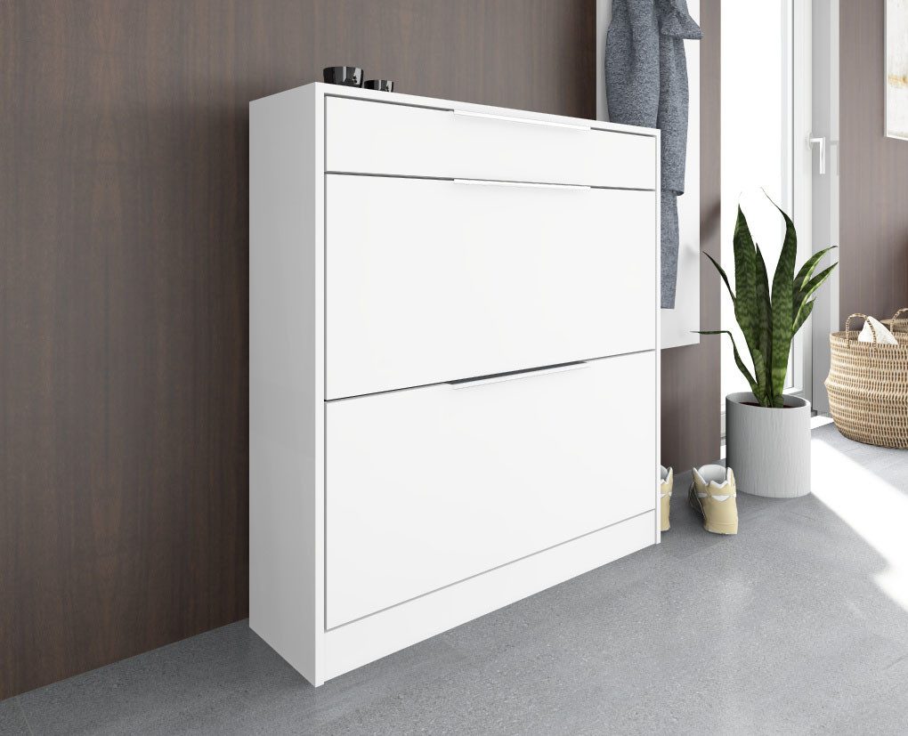 borchardt Möbel Schuhschrank Oliva Stehende Montage, Wandmontage & Glasböden unter Mehr aus der Serie