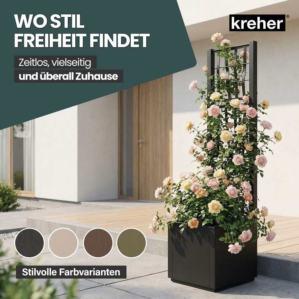 Kreher Spalier 'Ethica' in Struktur Optik (schmale Version) in verschiedenen Farben, 1 St.