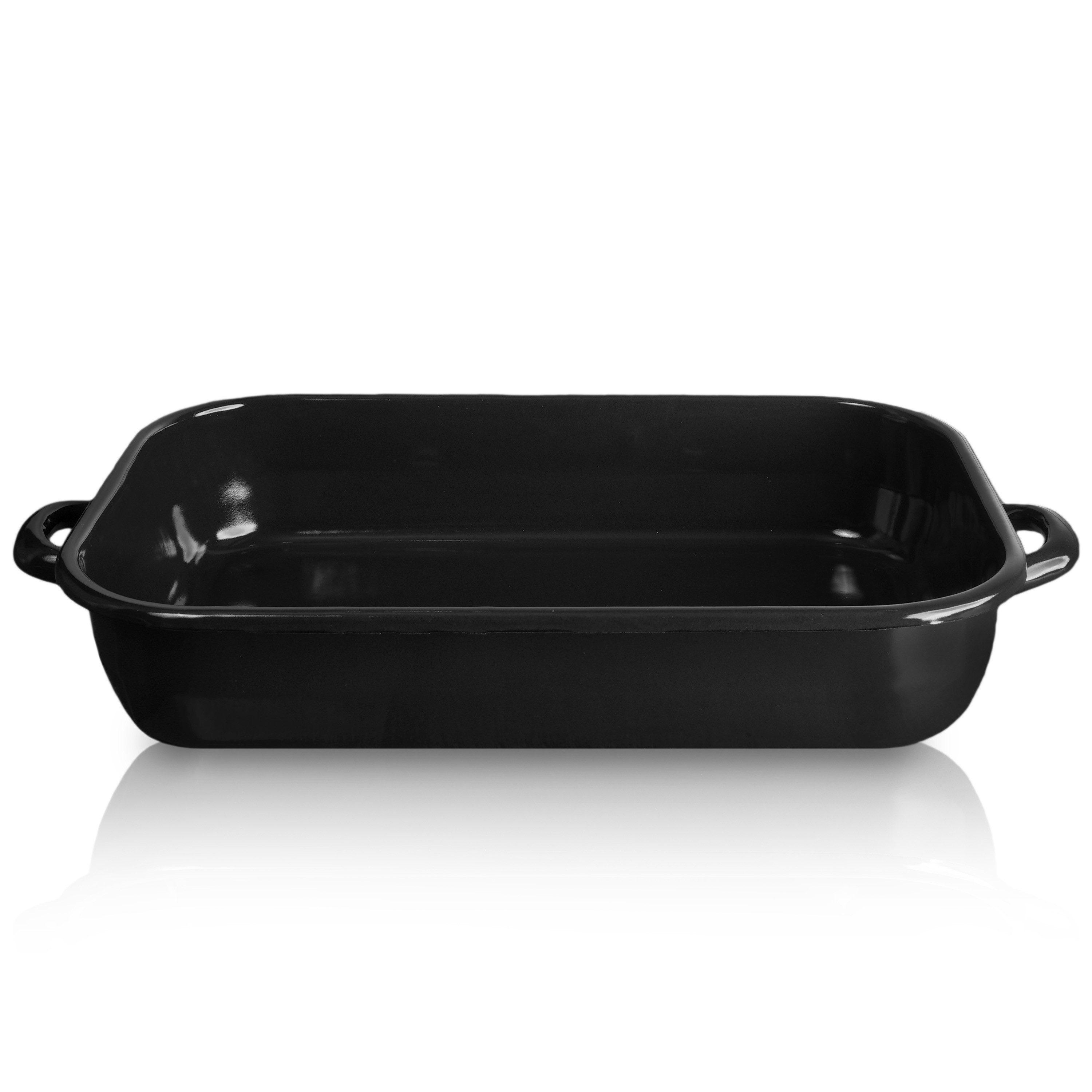 Krüger Auflaufform Emaille, Backform, Emaille, (1-St)