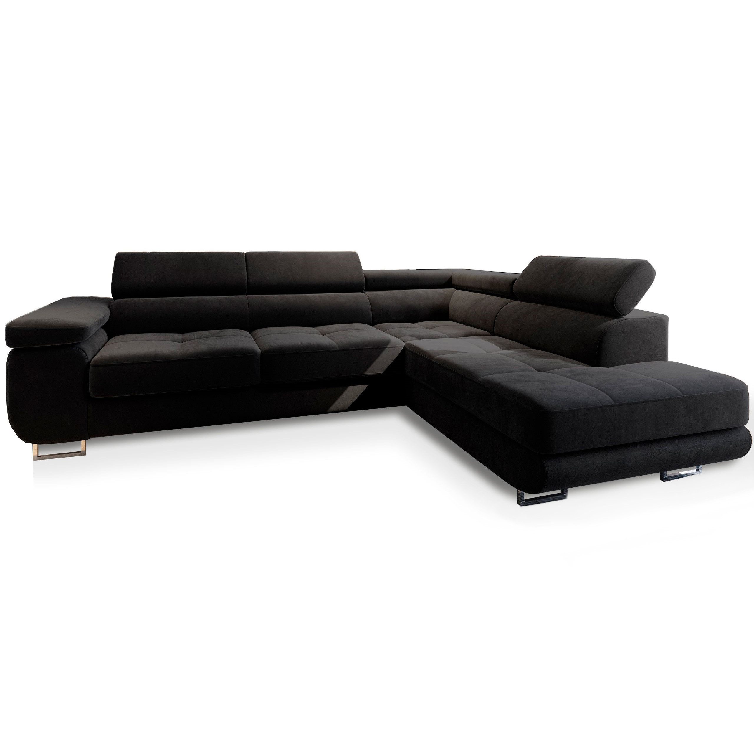 Masseno Ecksofa SELVA mit Schlaffunktion L-Form, Sofa mit Bettkasten günstig online kaufen