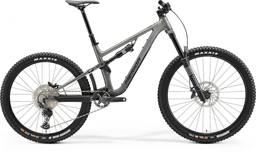 Merida Cityrad Merida ONE-SIXTY 500 III2 XS gunmetal grey (silver/black) - vollgefede