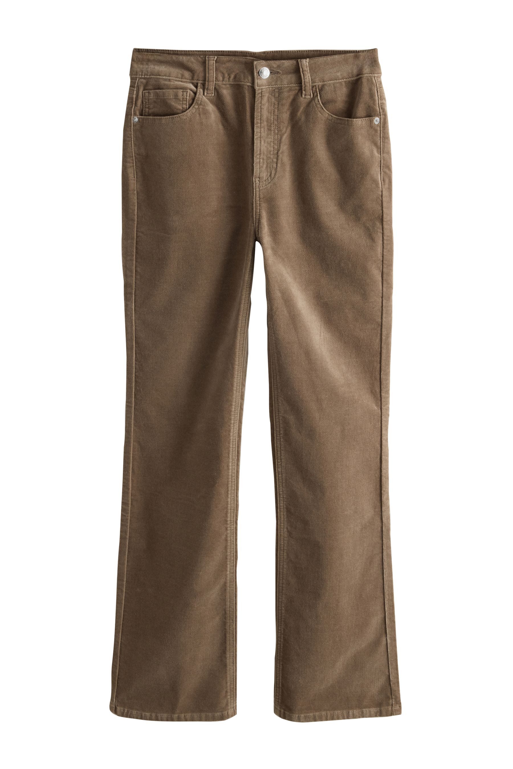 Next Bootcut-Jeans Cord-Jeans mit mittelhohem Bund im Bootcut Fit (1-tlg)