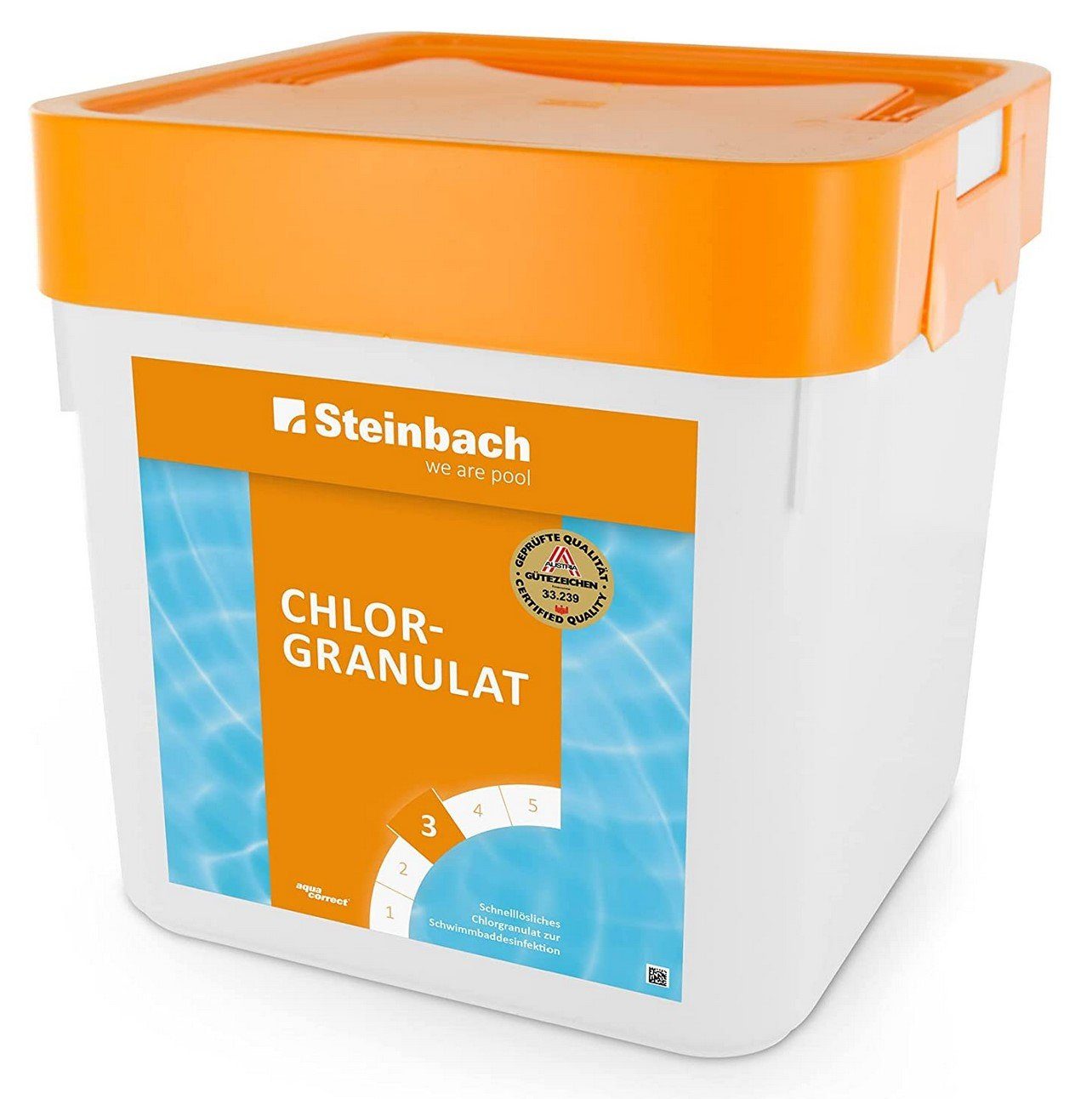 Steinbach Pool Poolpflege STEINBACH Chlorgranulat, 5 Kg