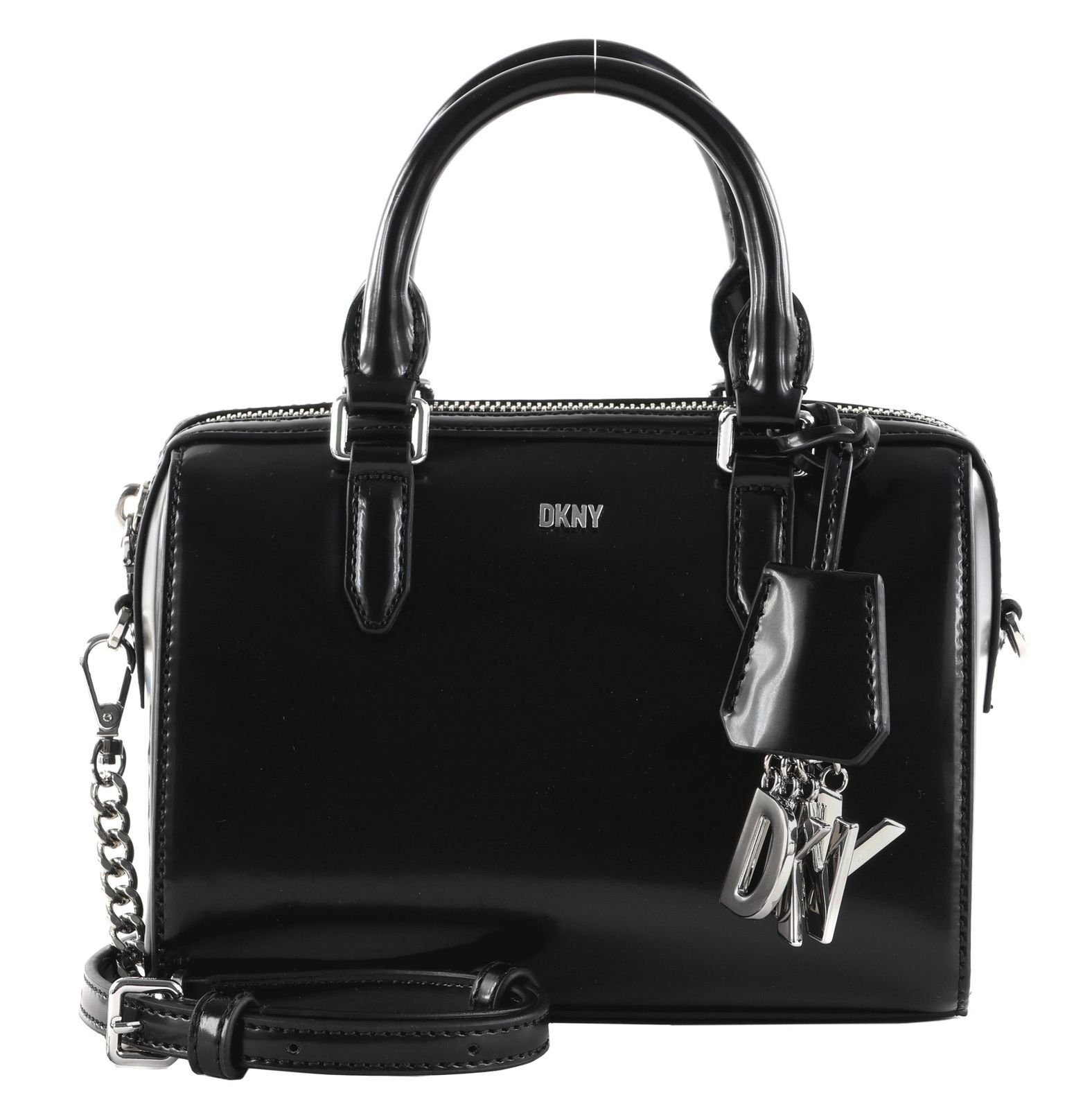 DKNY Handtasche Paige Black / Silver