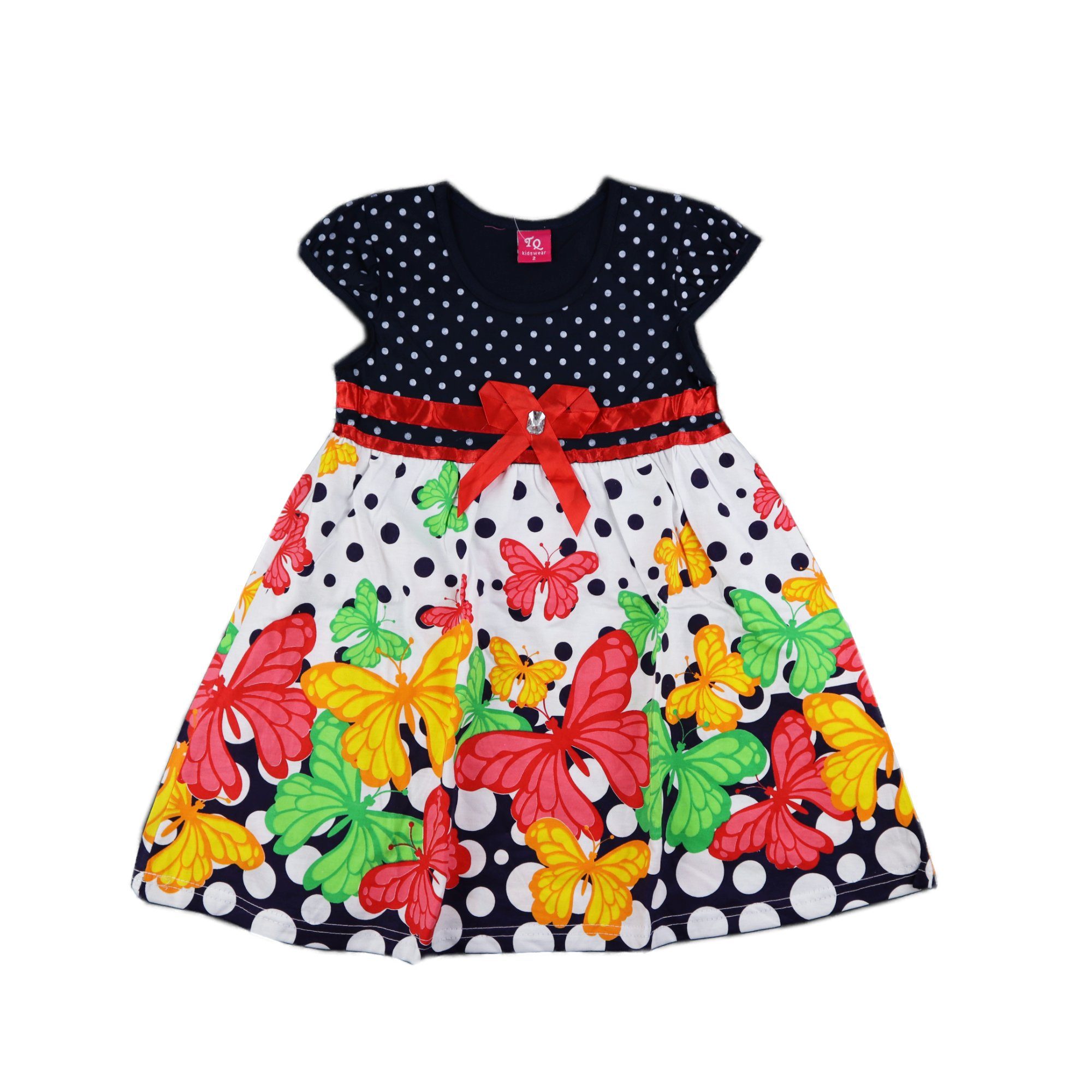 WS-Trend Sommerkleid »Kinder Mädchen Blumen Kleid« Gr. 98 bis 122,  Baumwolle online kaufen | OTTO