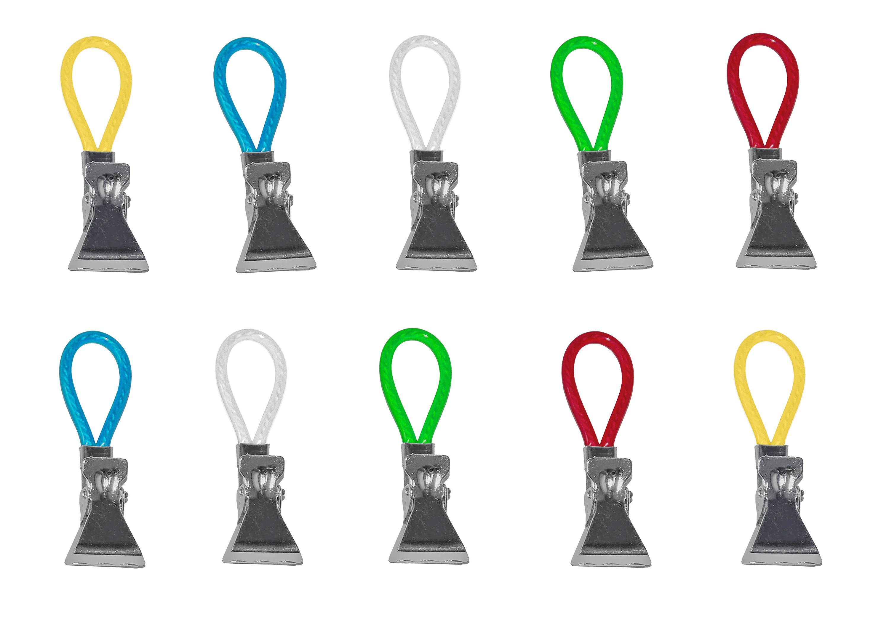 Reinex Handtuchklemme 10 HANDTUCHCLIPS mit Öse Clips Handtuchaufhänger Hand günstig online kaufen