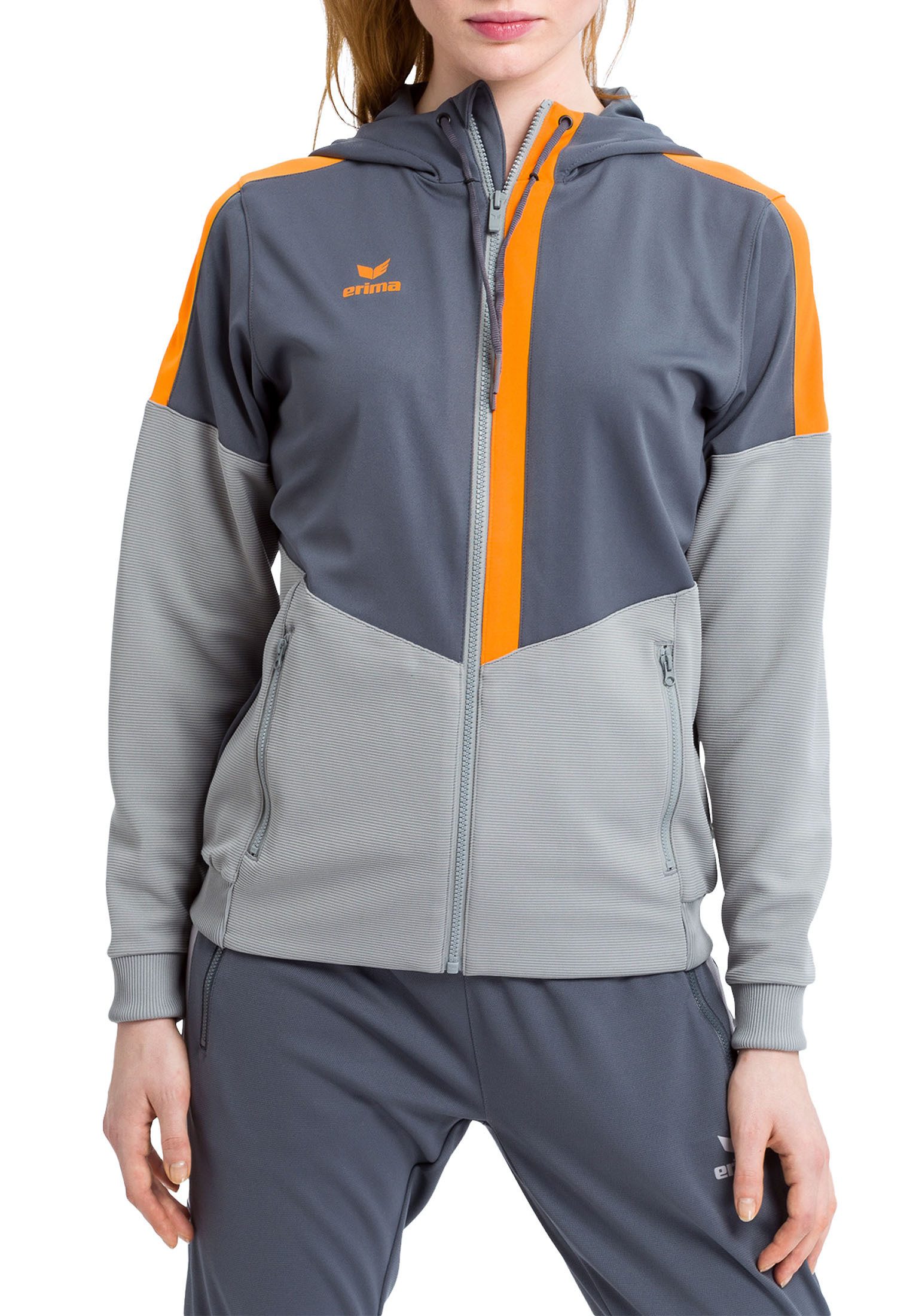 Erima Trainingsjacke Erima Squad Kapuzen-Trainingsjacke Damen günstig online kaufen