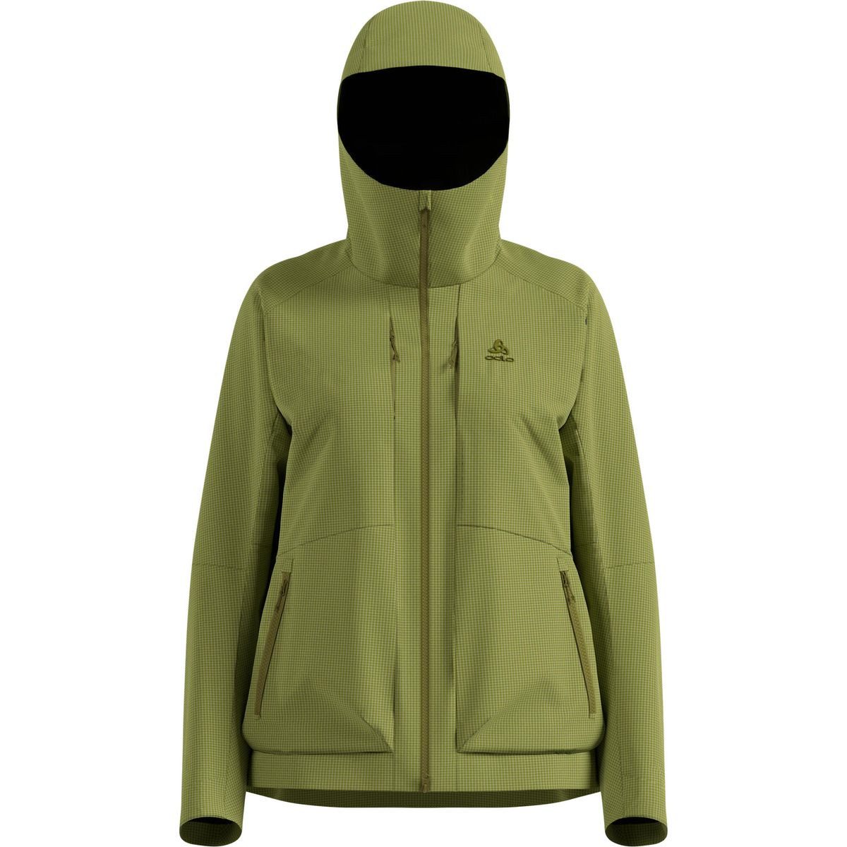 Odlo Outdoorjacke Ascent 3L Waterproof Vielseitige Damen-Wanderjacke, wasserdicht, winddicht, atmungsaktiv