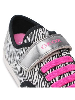 Geox Sneakers aus Stoff J Gisli G. A J254NA 000AW C0404 D White/Black Sneaker