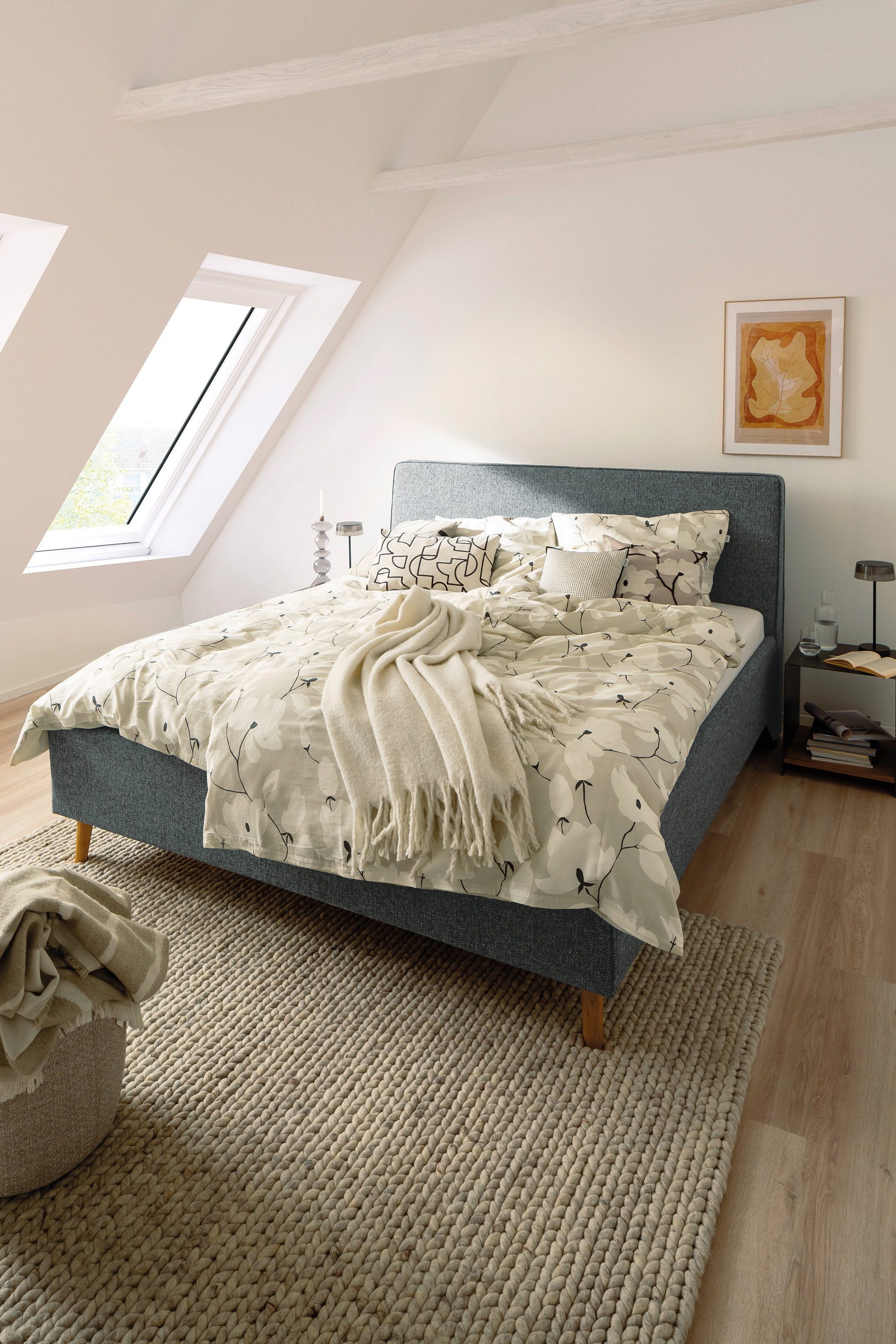 SCHÖNER WOHNEN-Kollektion Wendebettwäsche Fleur, Satin, 2 günstig online kaufen